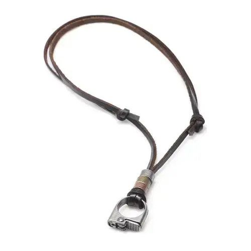 Jewelry Lighter Leather Necklace🔥🔥🔥 Size ONE SIZE - 1 Thumbnail