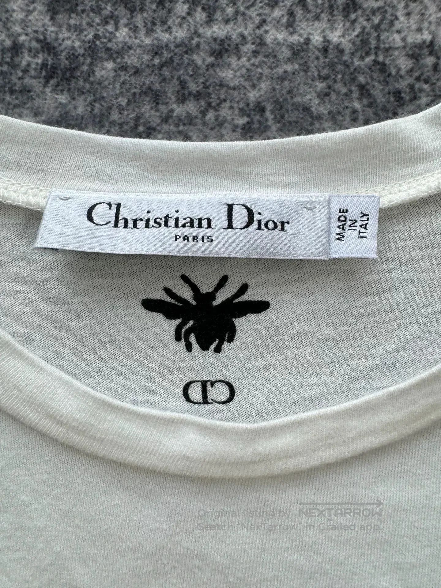 Dior Dior White JA8 Print Short Sleeve Shirt. Size S / US 4 / IT 40 - 3 Thumbnail