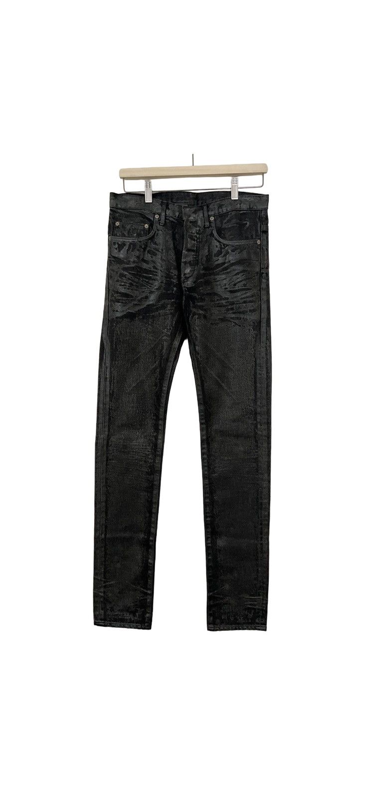 【haveyoudiedbefore?】Waxed Denim Pants Only waxed denim pants this fall @haveyoudiedbefore #fallfashion