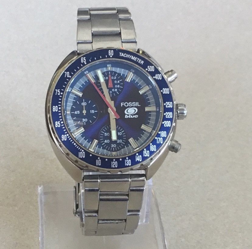 Fossil 1996 RARE FOSSIL CHRONOGRAPH WATCH CH-2275 Size ONE SIZE - 1 Thumbnail