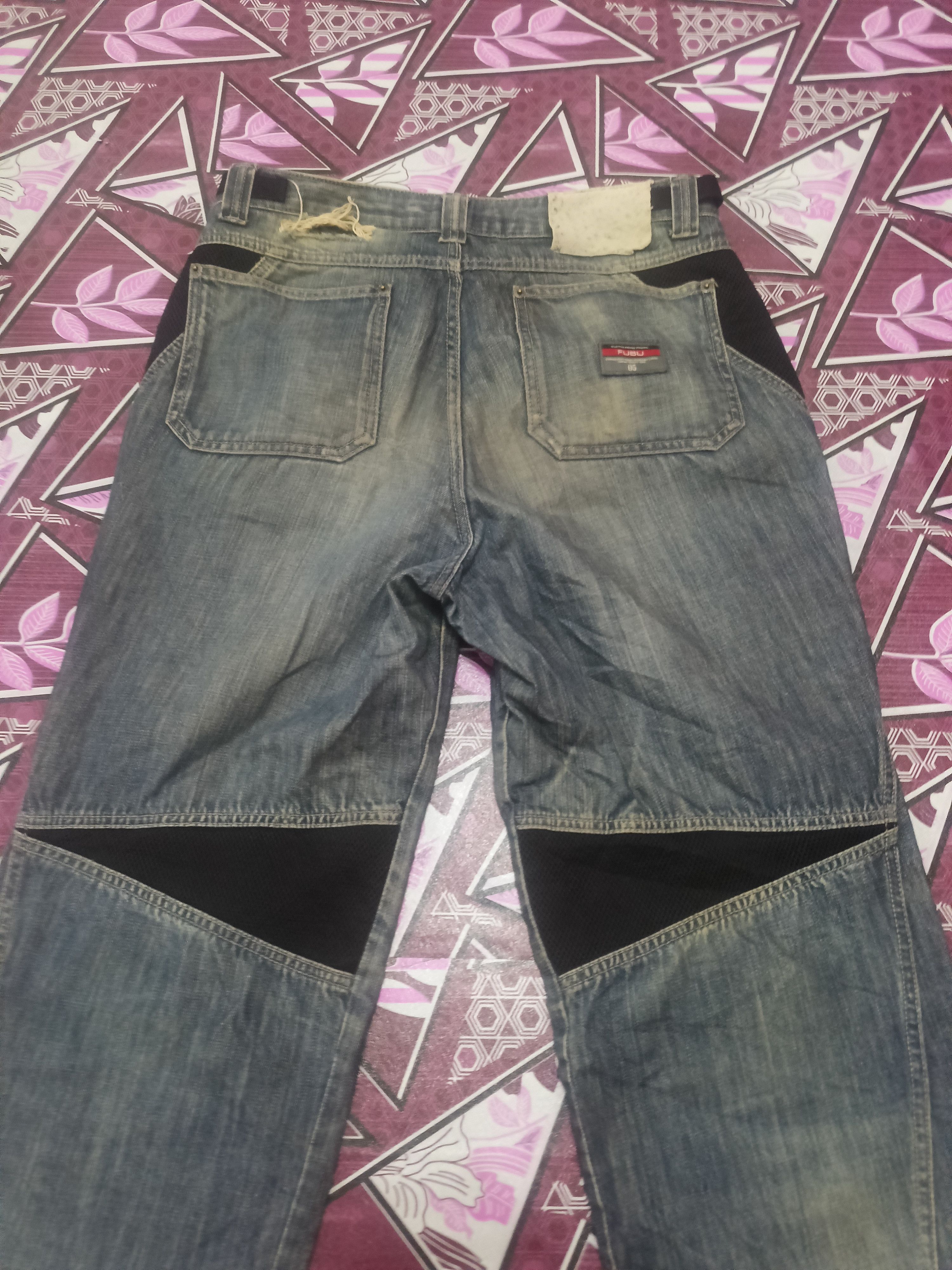 Fubu × Japanese Brand Fubu jeans collection style distressed denim Size US 31 - 15 Thumbnail