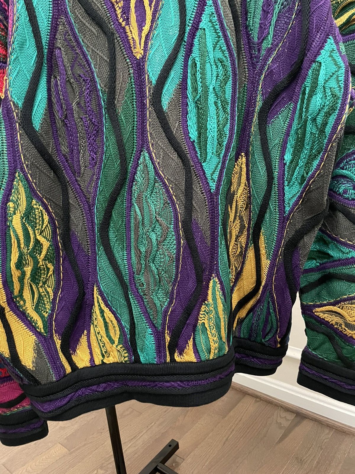 Coogi × Supreme Vintage 90s Coogi Australia 3D Sweater Kaptial 7G Knit Size US M / EU 48-50 / 2 - 9 Thumbnail