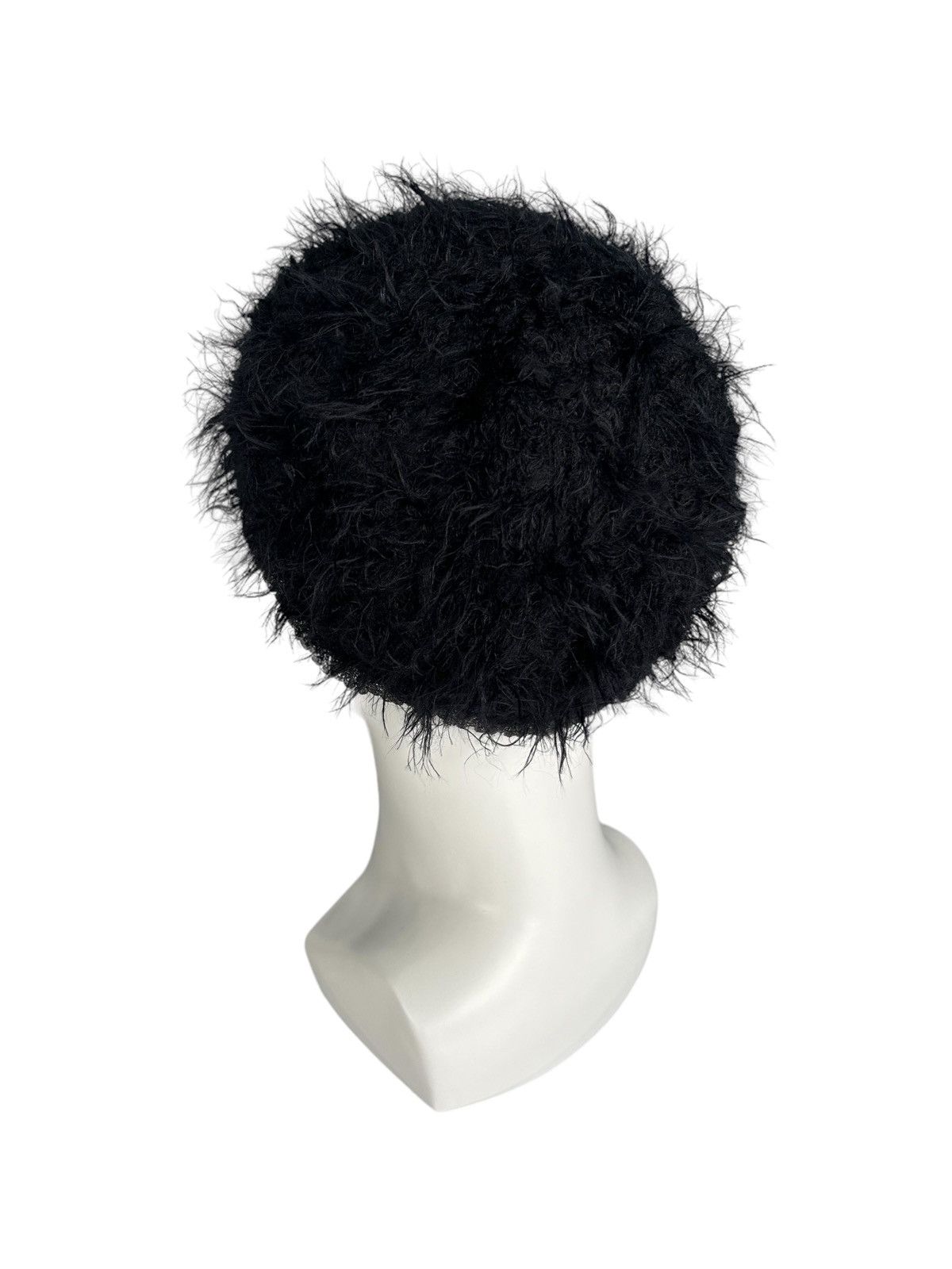 14th Addiction × Hysteric Glamour × Japanese Brand Punk Bondage Style Japanese Brand Mohawk Mohair Beanie Hats🎌 Size ONE SIZE - 3 Thumbnail