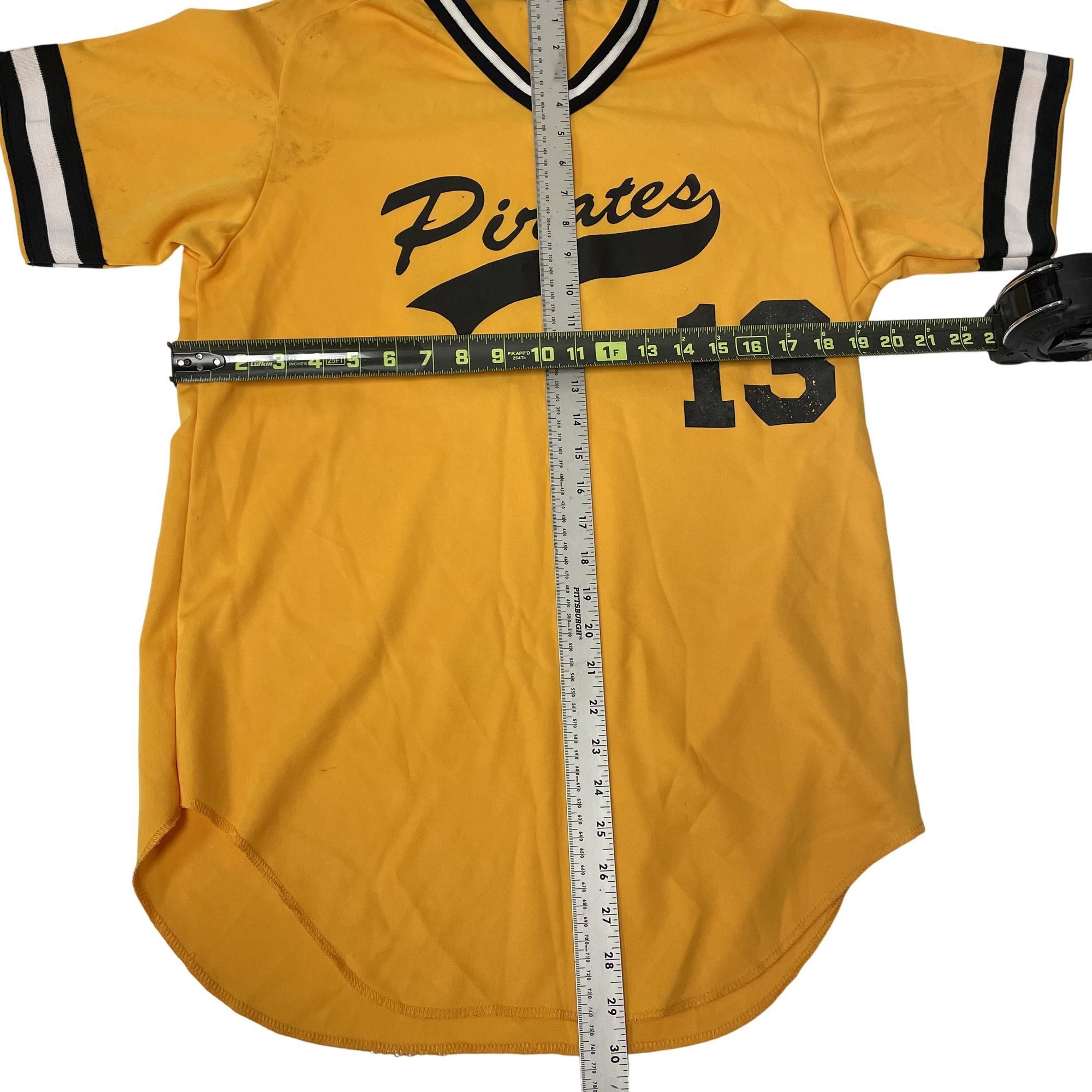 Wilson Vtg Wilsons V Neck Baseball Jersey PIRATES #13 Jersey Size US L / EU 52-54 / 3 - 10 Thumbnail