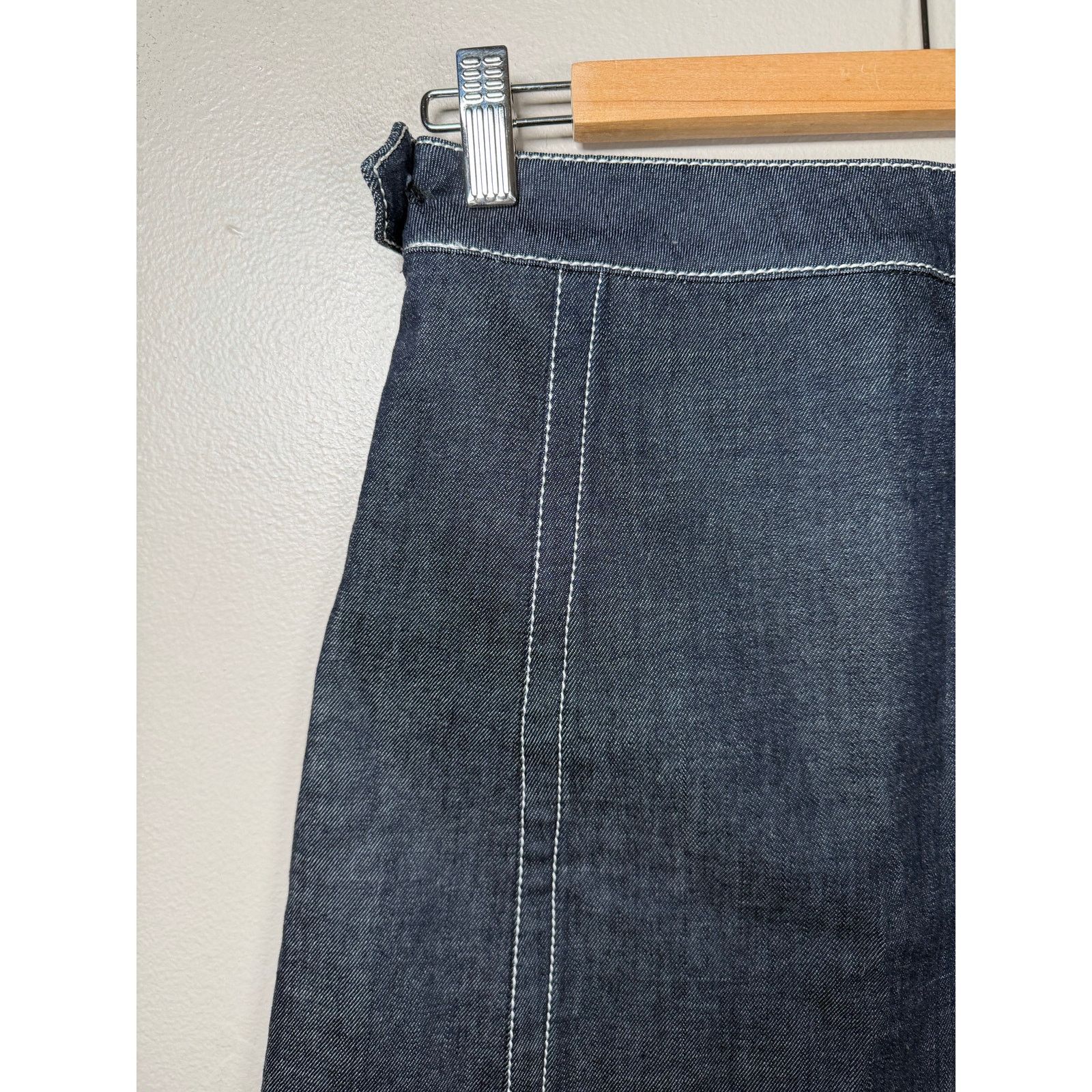 Prada Prada Denim Mini Skirt size 36/4 US Size 27" / US 4 / IT 40 - 9 Thumbnail