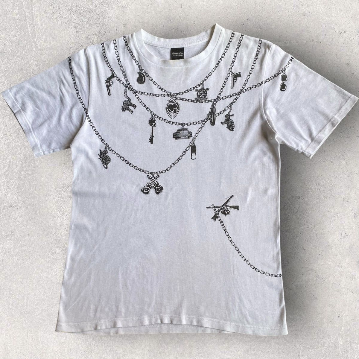 Number (N)ine SS04 Chains T Shirt Size US M / EU 48-50 / 2 - 2 Thumbnail
