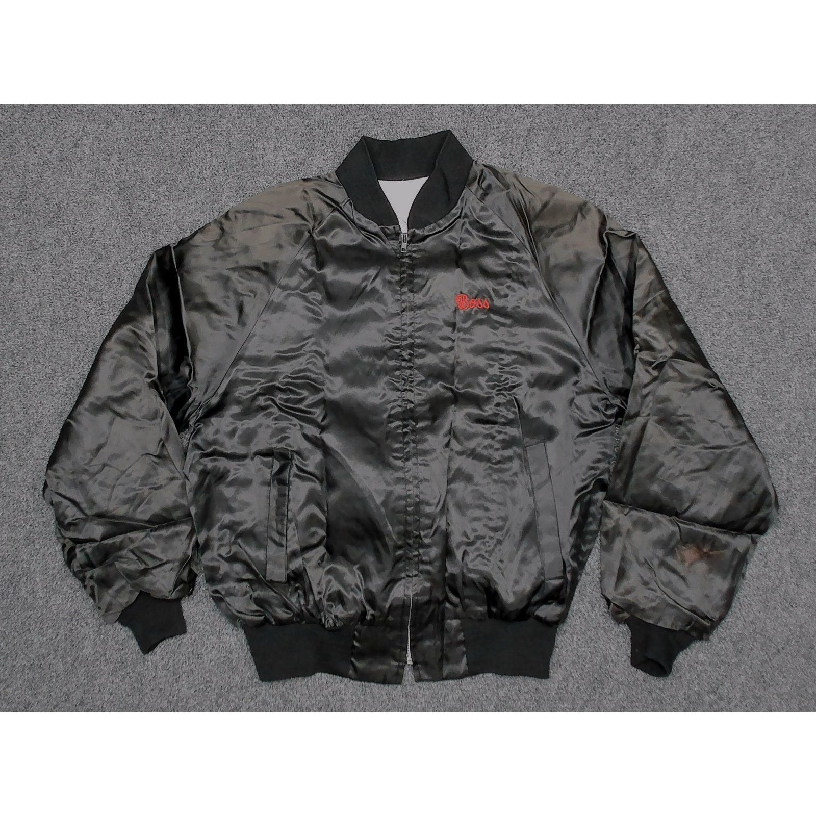 Vintage King Louie Vintage 70s Mack Truck Satin Bomber Jacket L Size US L / EU 52-54 / 3 - 3 Thumbnail