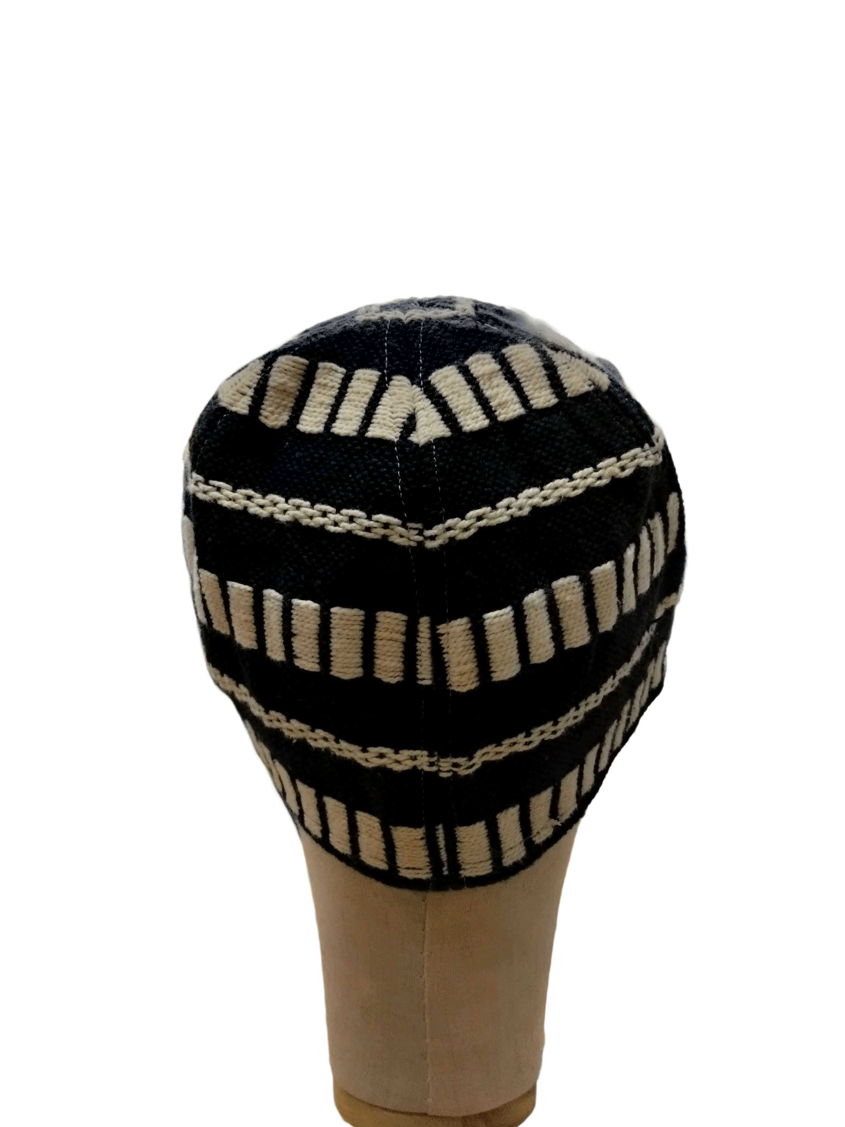 Other Blue and white Cap featuring a unique woven stripe design Size ONE SIZE - 6 Thumbnail