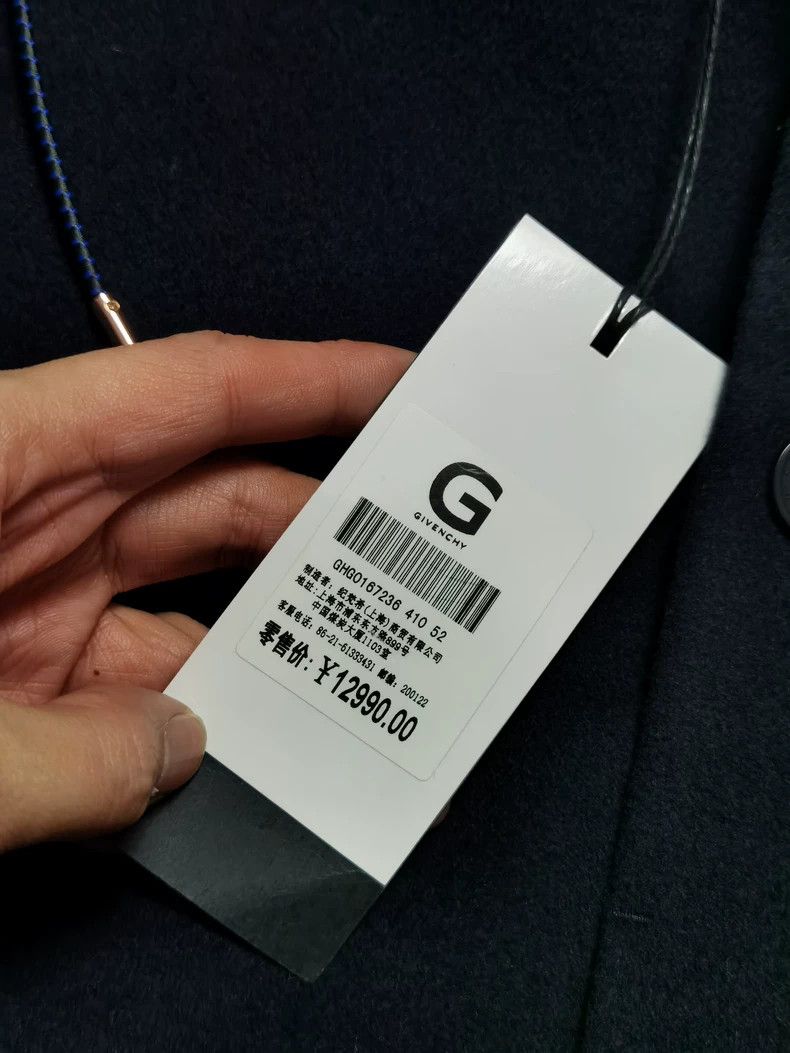 Givenchy Givenchy Wool Hooded Coat 2506-Nextarrow Size US L / EU 52-54 / 3 - 3 Thumbnail