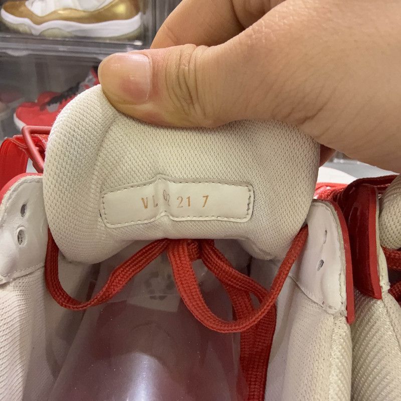 Louis Vuitton Louis Vuitton Fashion Trainer Red Leather Sneakers -2508 Size US 8 / EU 41 - 5 Thumbnail