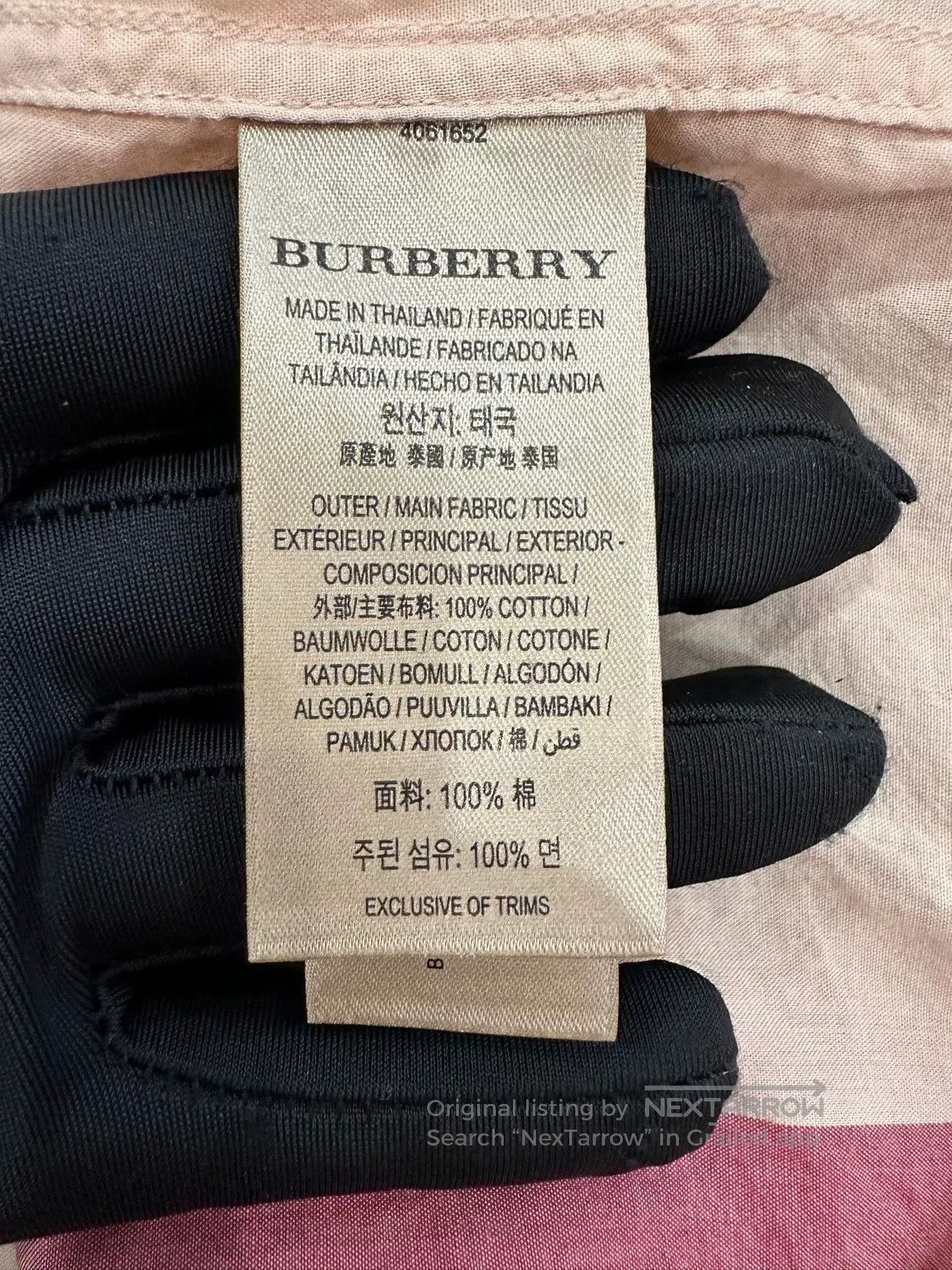 Burberry Burberry Check Women's Long. Size S / US 4 / IT 40 - 5 Thumbnail