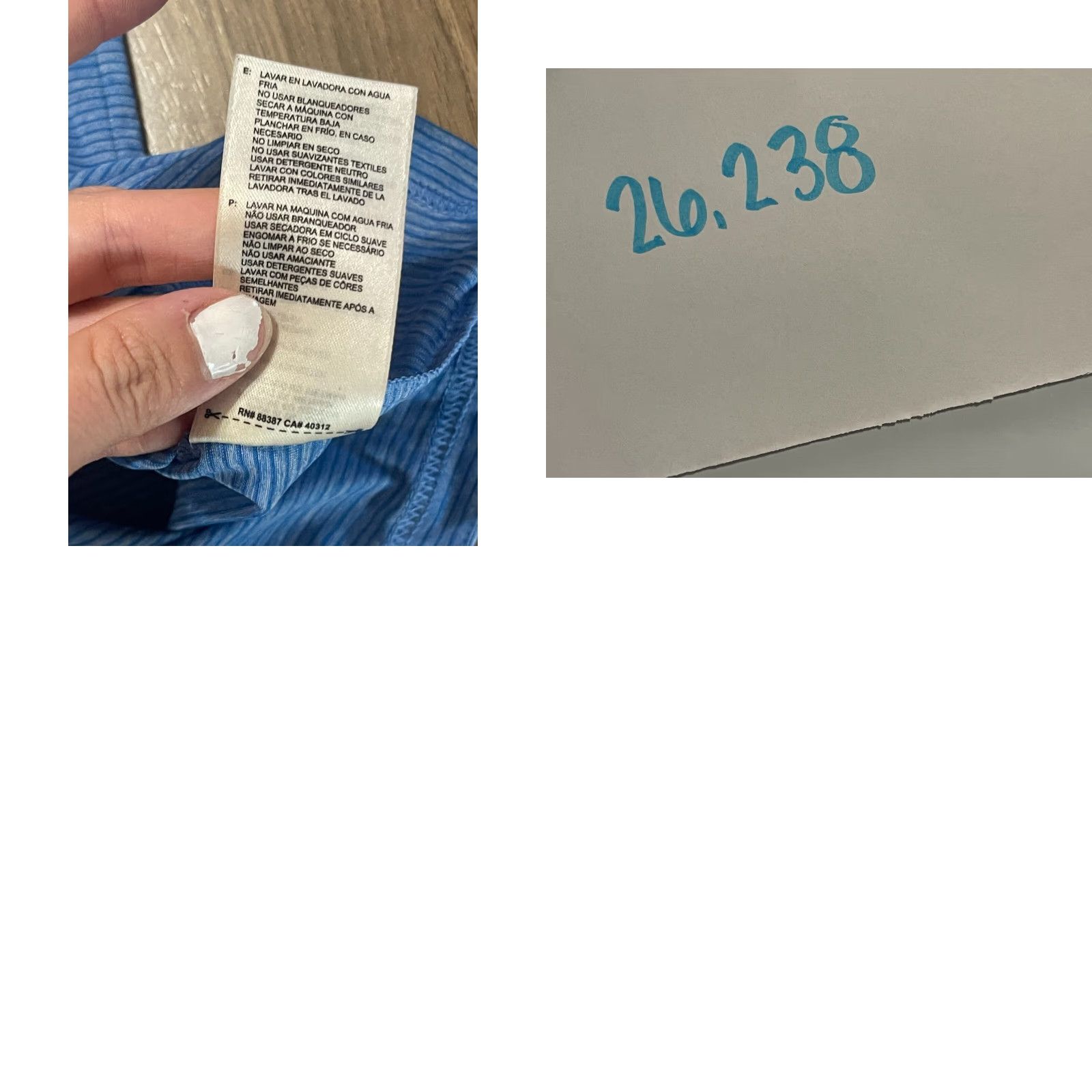 Logo 7 adidas Shirt Women's Large Blue Striped Athletic Top Tank Size L / US 10 / IT 46 - 8 Thumbnail