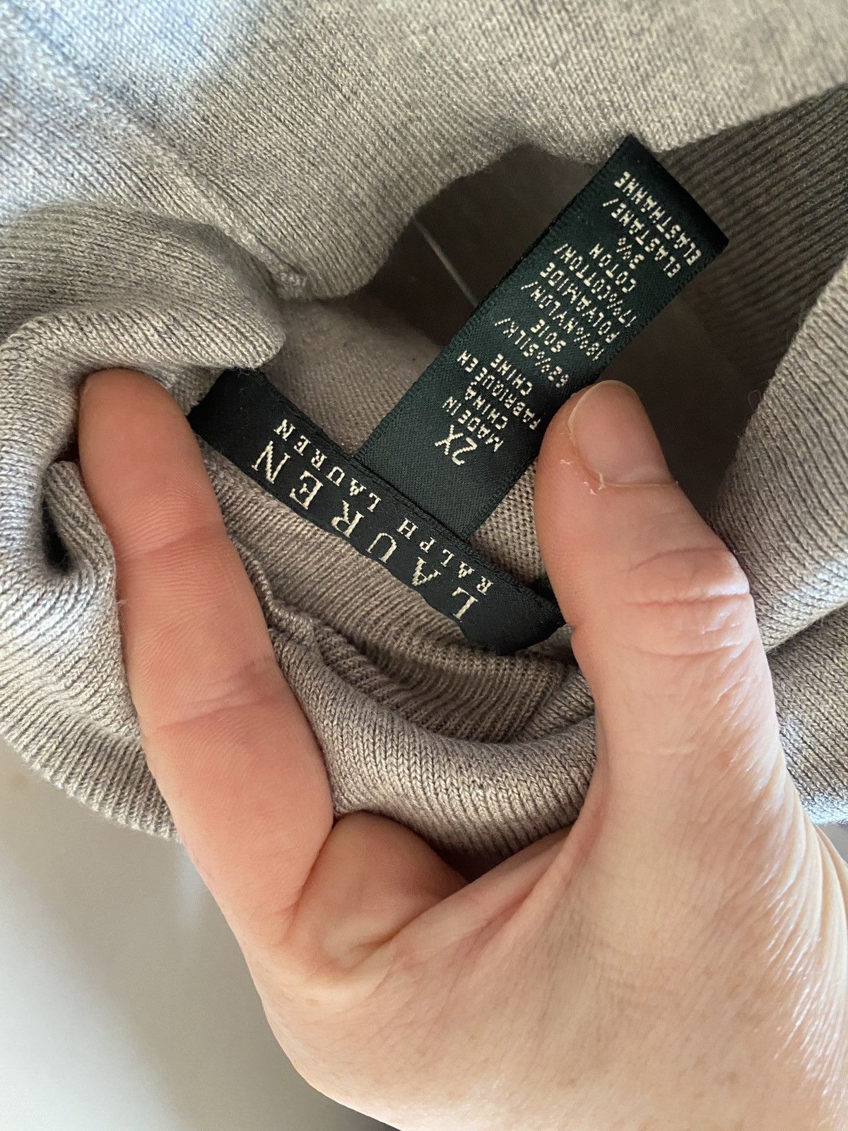 Ralph Lauren Silk sweatshirt 2x Size US XXL / EU 58 / 5 - 3 Thumbnail