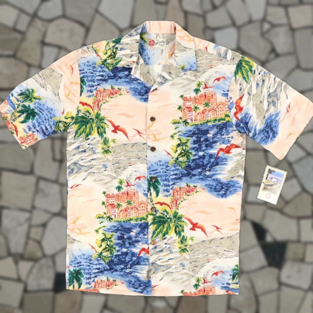 Hilo Hattie VTG Hilo Hattie Hawaiian Rayon All Over Print Button Up Shirt Men's S Size US S / EU 44-46 / 1 - 1 Thumbnail