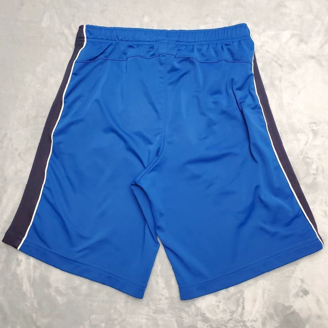 Nike VINTAGE Nike Shorts Men M Blue Embroidered Basketball Drawstring Elastic 90s Y2K Size US 31 - 6 Thumbnail