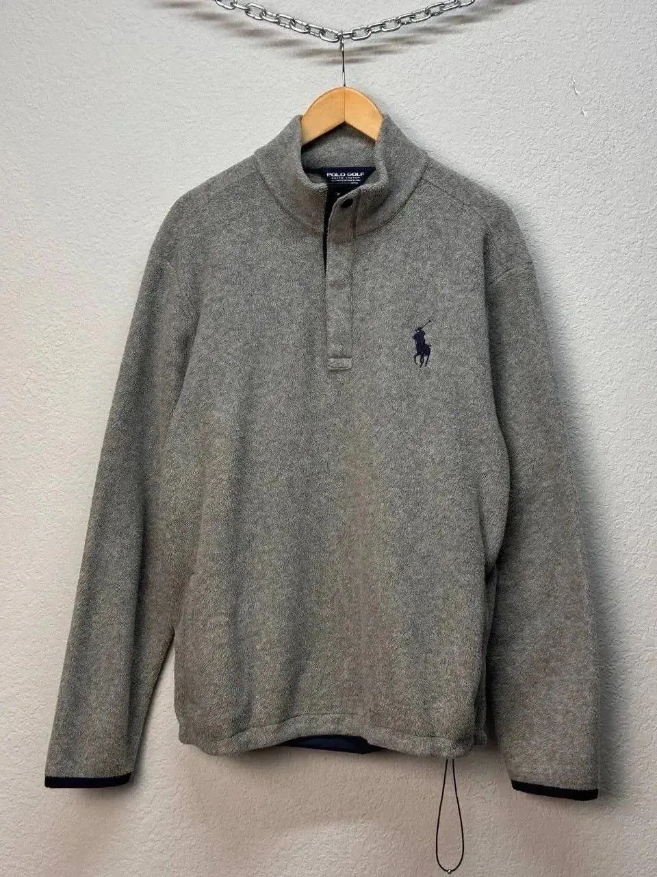 Other Vintage Polo Ralph Lauren fleece hoodie Double RRL Purple Size US M / EU 48-50 / 2 - 3 Thumbnail