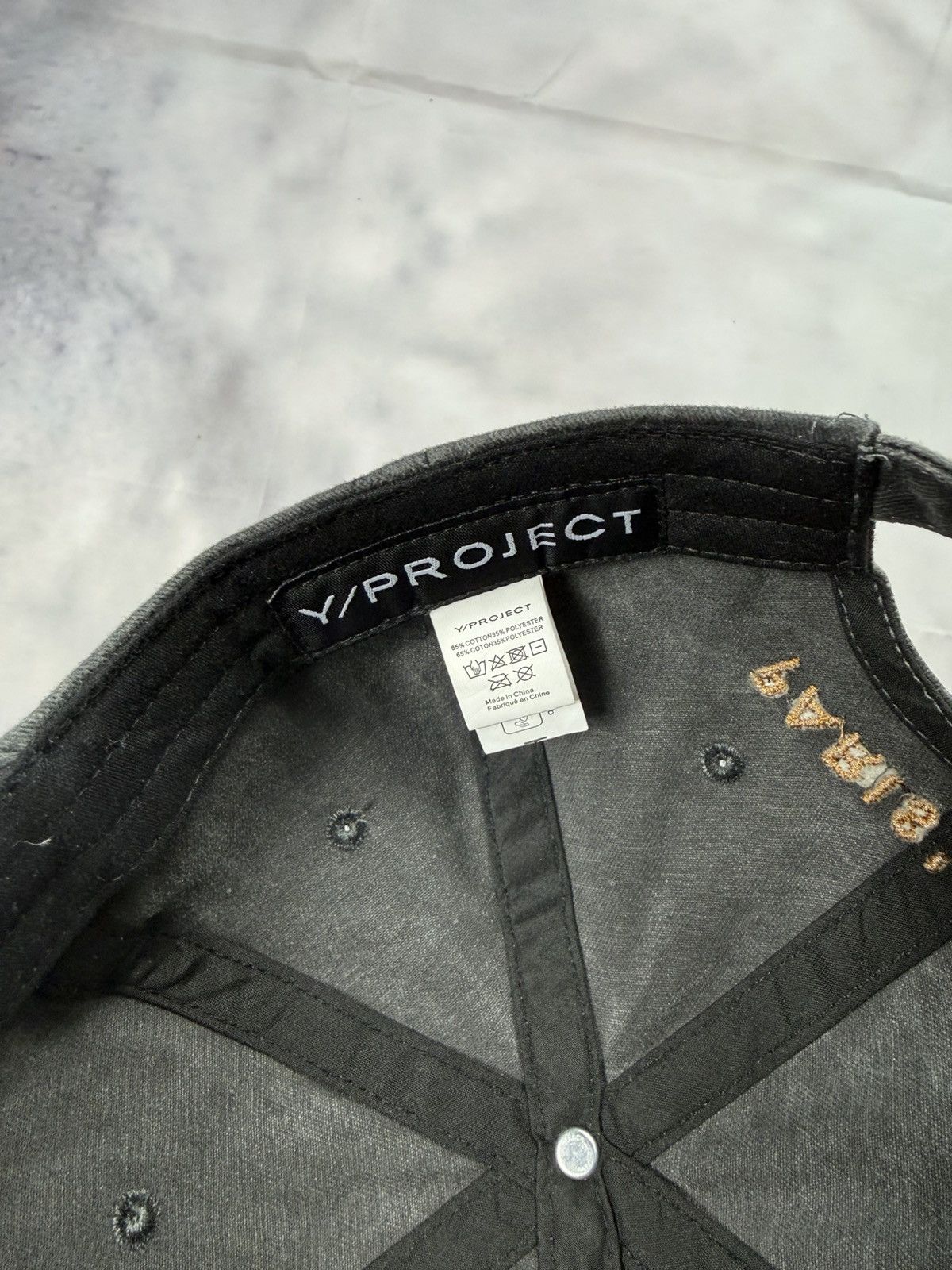 Y/Project Y/PROJECT DISTRESSED CAP Size ONE SIZE - 4 Thumbnail