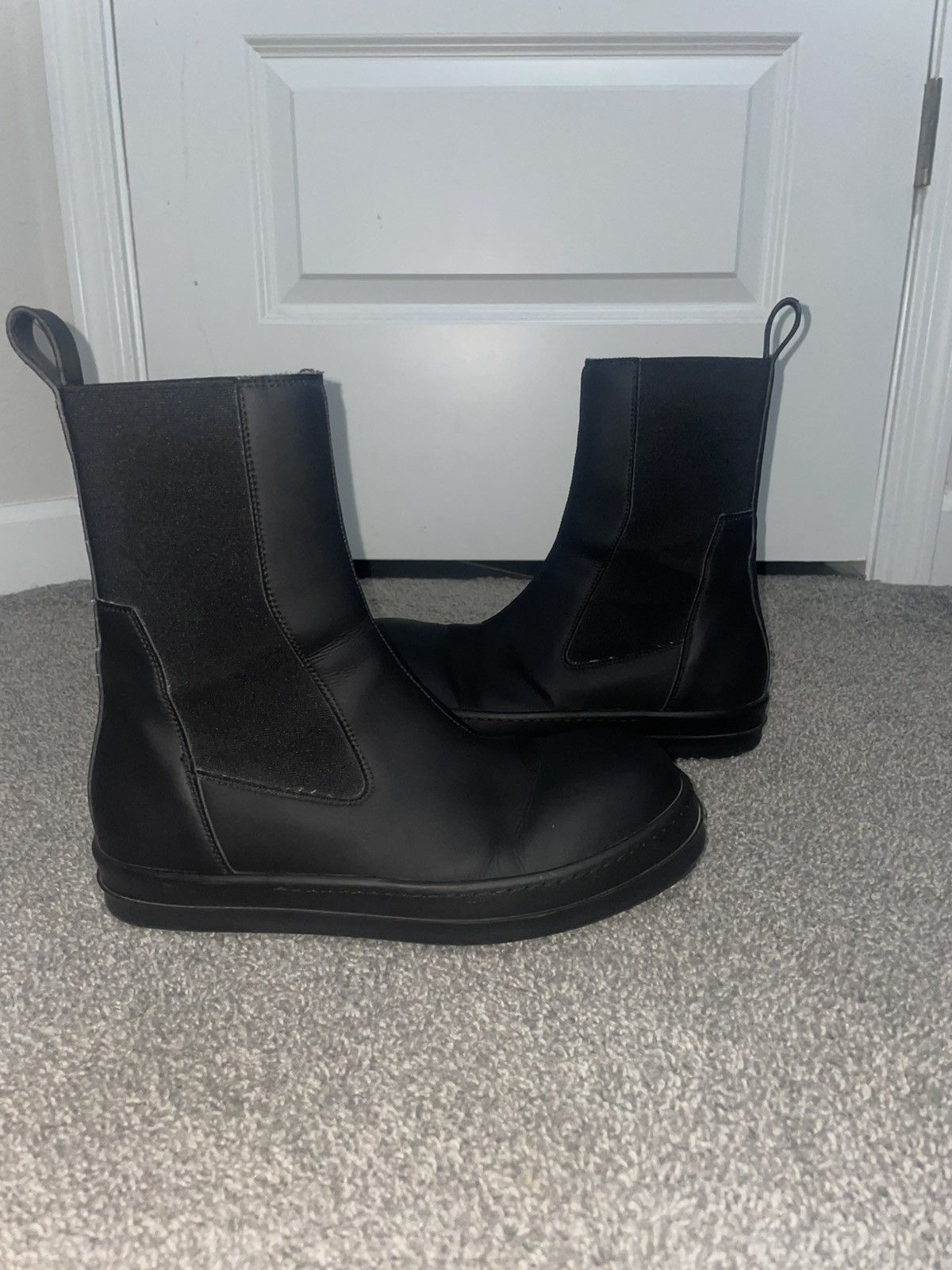 Rick Owens Rick Owens Beatle Bumper Chelsea Boots BLACK(42) Size US 9 / EU 42 - 5 Thumbnail