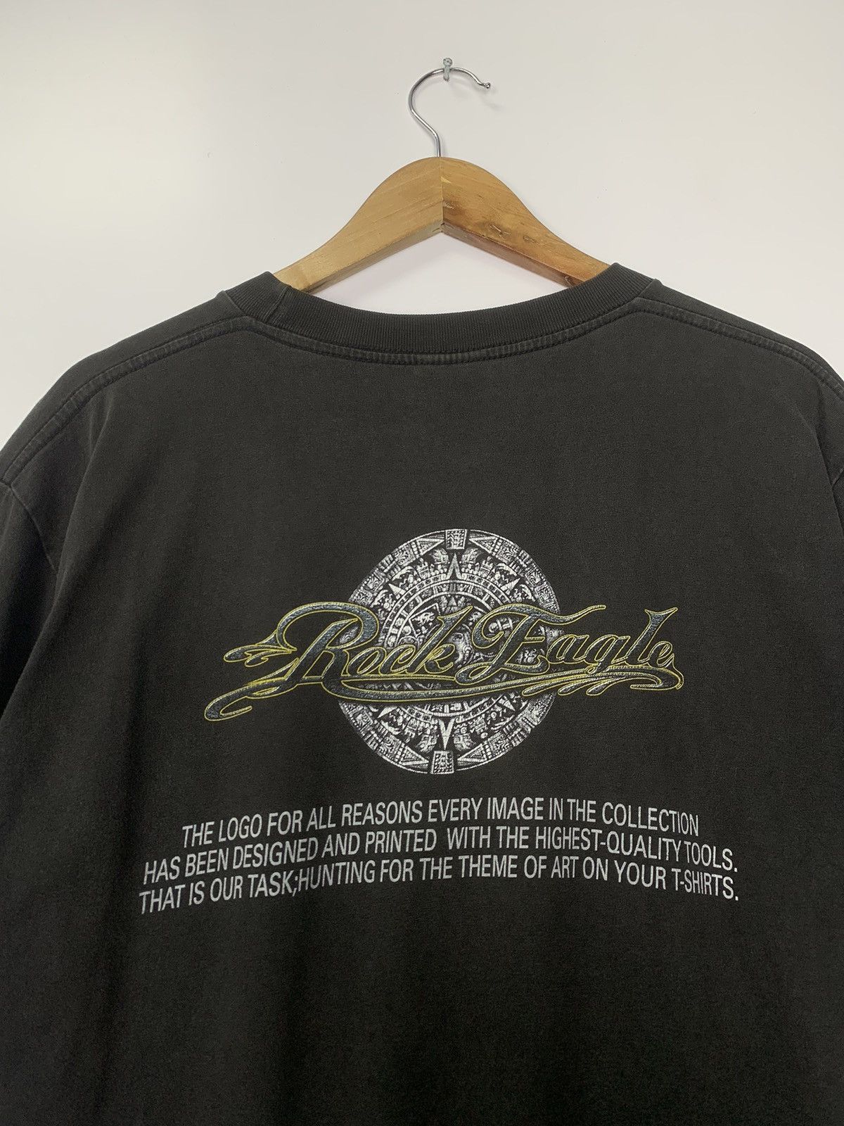 Vintage Vintage Rock Eagle T-Shirt Size US L / EU 52-54 / 3 - 9 Thumbnail