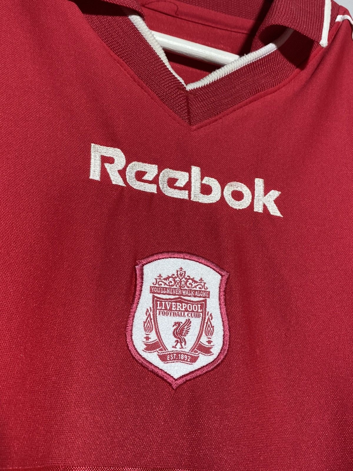 Reebok 2000-02 Liverpool FC Home Long Sleeve Football Shirt Size US L / EU 52-54 / 3 - 5 Thumbnail