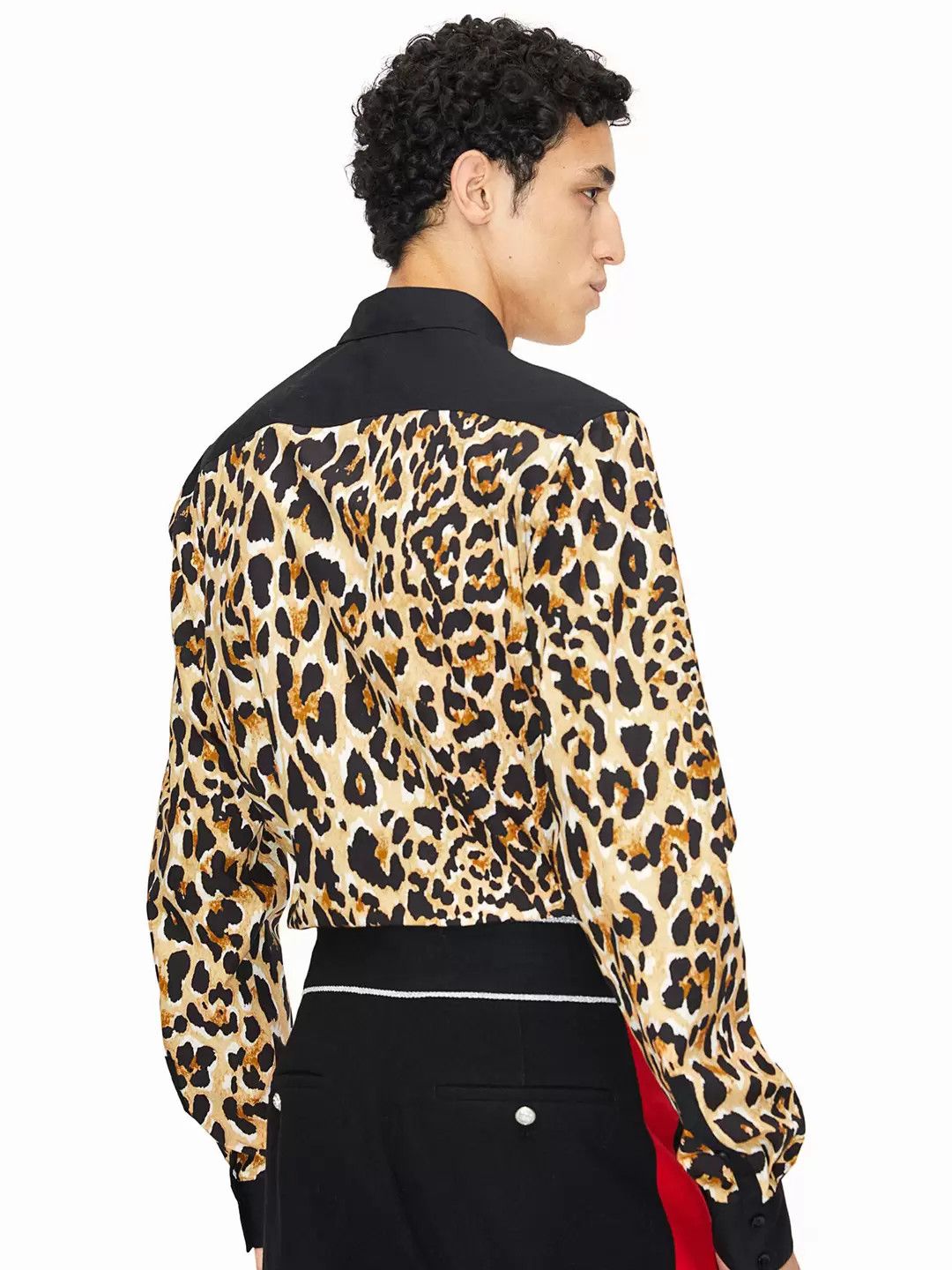 H&M NWOT PACO RABANNE x H&M Animal Leopard Print Shirt Size US XS / EU 42 / 0 - 4 Thumbnail