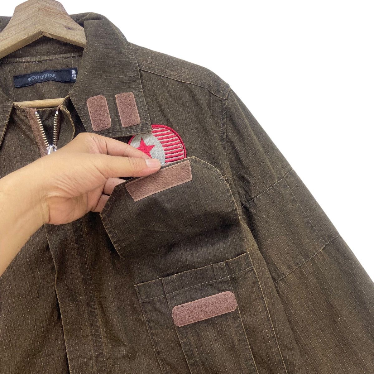 Japanese Brand Westborne Millitary Style Patches Jacket Size US M / EU 48-50 / 2 - 7 Thumbnail