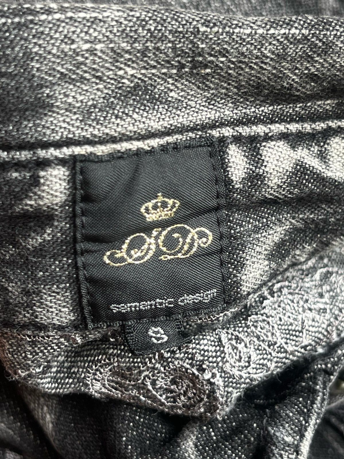 If Six Was Nine × Japanese Brand × Le Grande Bleu (L.G.B.) Semantic Design Wash Denim Western Shirt Size US S / EU 44-46 / 1 - 24 Thumbnail