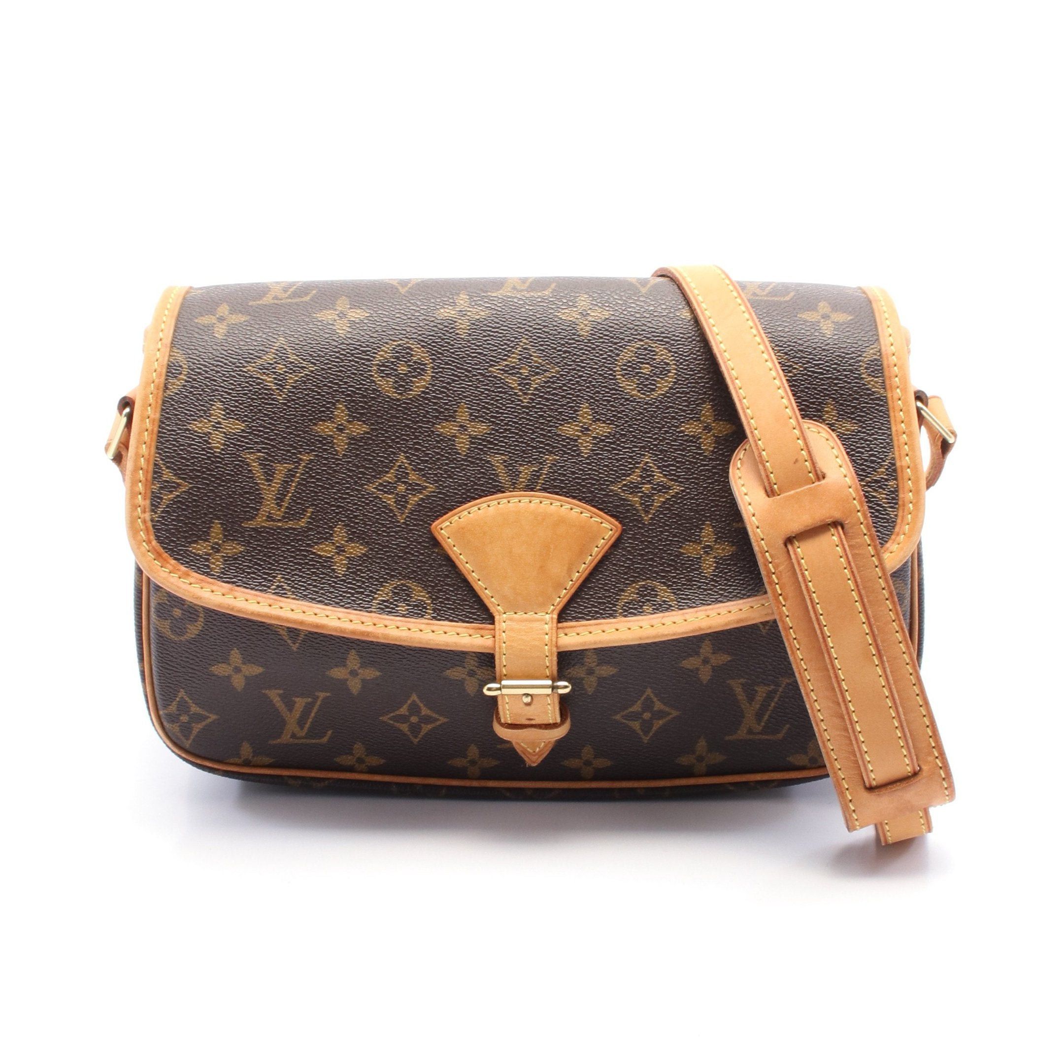 Louis Vuitton Louis Vuitton Sologne Monogram Shoulder Bag Leather Brown Size ONE SIZE - 1 Thumbnail