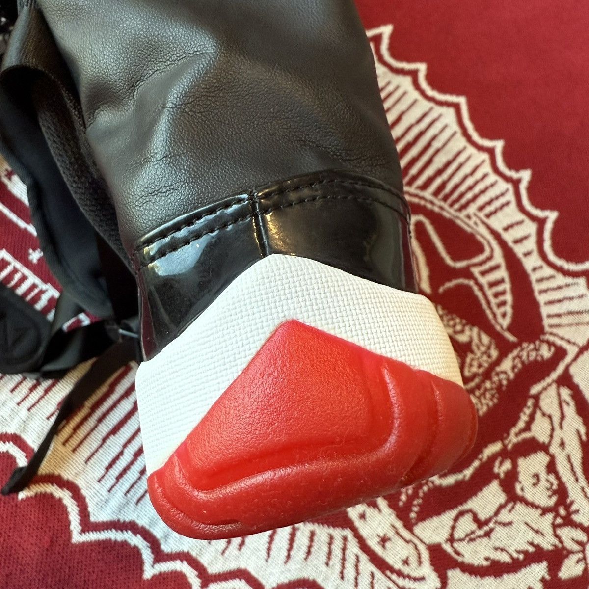 Jordan Brand × Nike 2014 Nike Air Jordan XI 11 Bred Backpack Premium Shoe Bag Size ONE SIZE - 14 Thumbnail