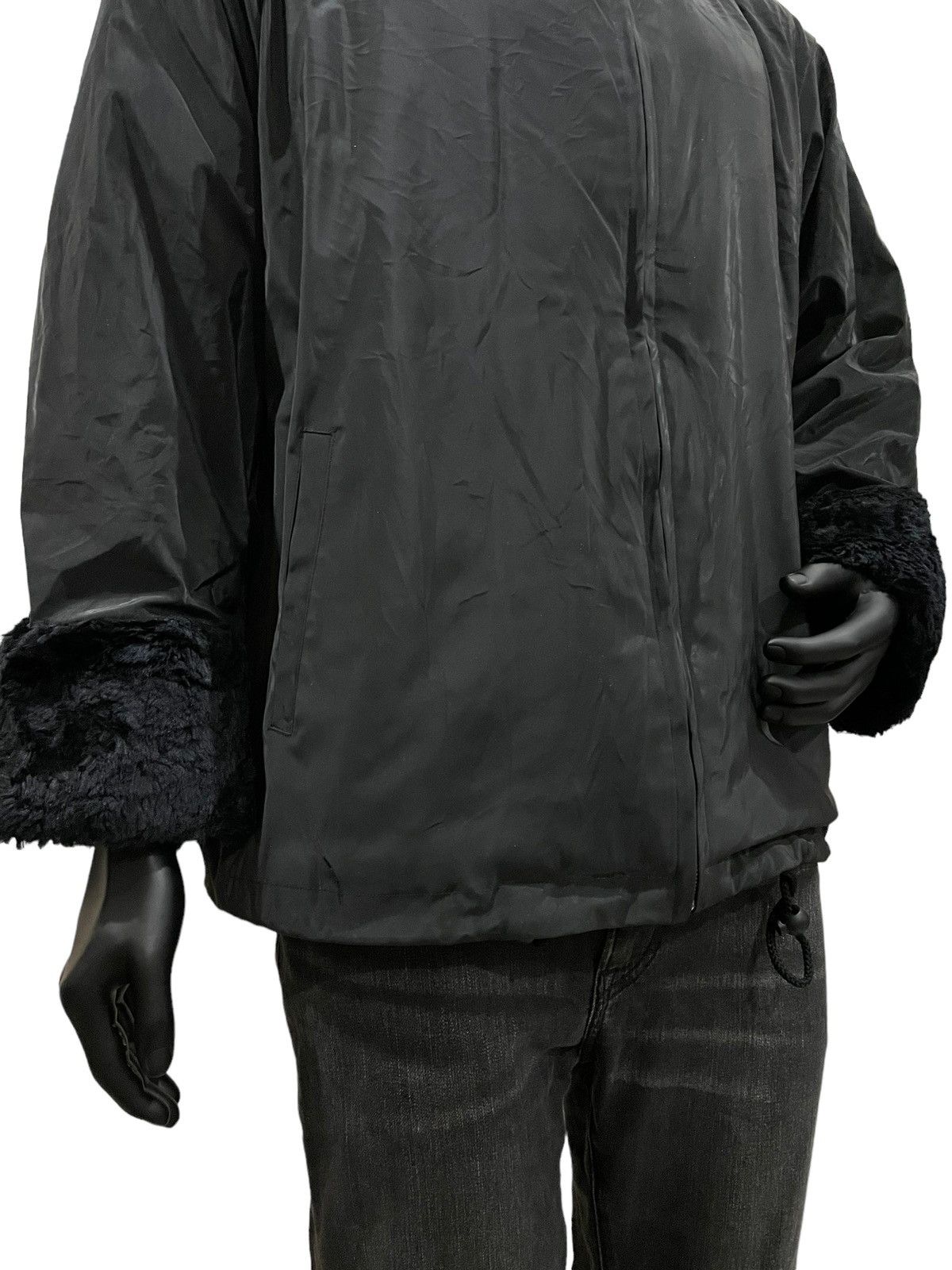 Beauty Beast × Japanese Brand Sanki Faux Fleece Water-Resistant Nylon Jacket Size US L / EU 52-54 / 3 - 5 Thumbnail
