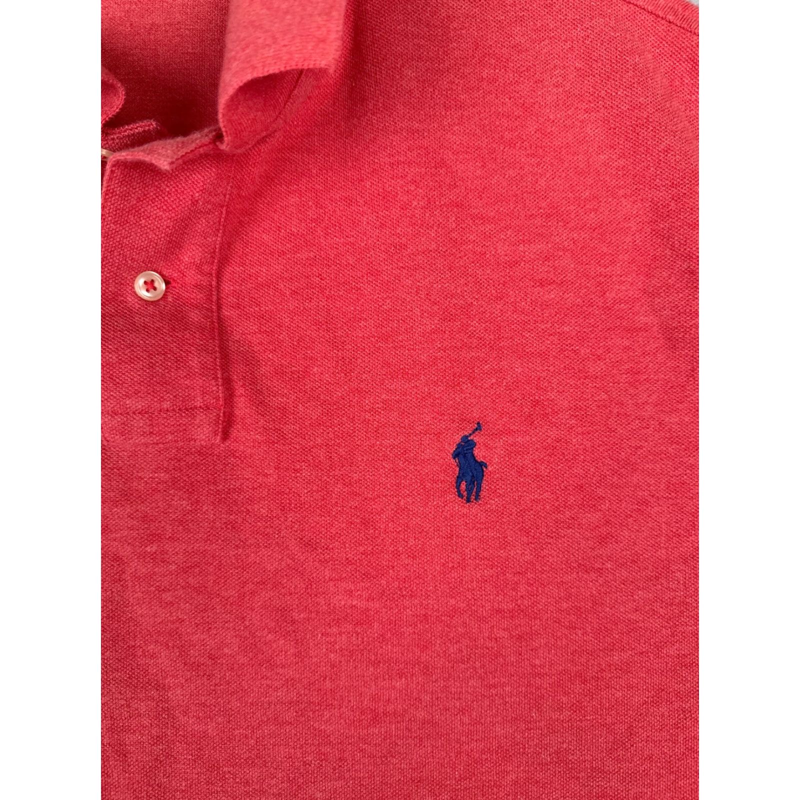 Ralph Lauren VINTAGE Ralph Lauren Polo Shirt Men 2XL Red Short Sleeve Cotton Custom Slim Fit Polo Shirt Men 2XL Red Short Sleeve Cotton Slim Fit Embroidered Logo Size US XXL / EU 58 / 5 - 6 Thumbnail
