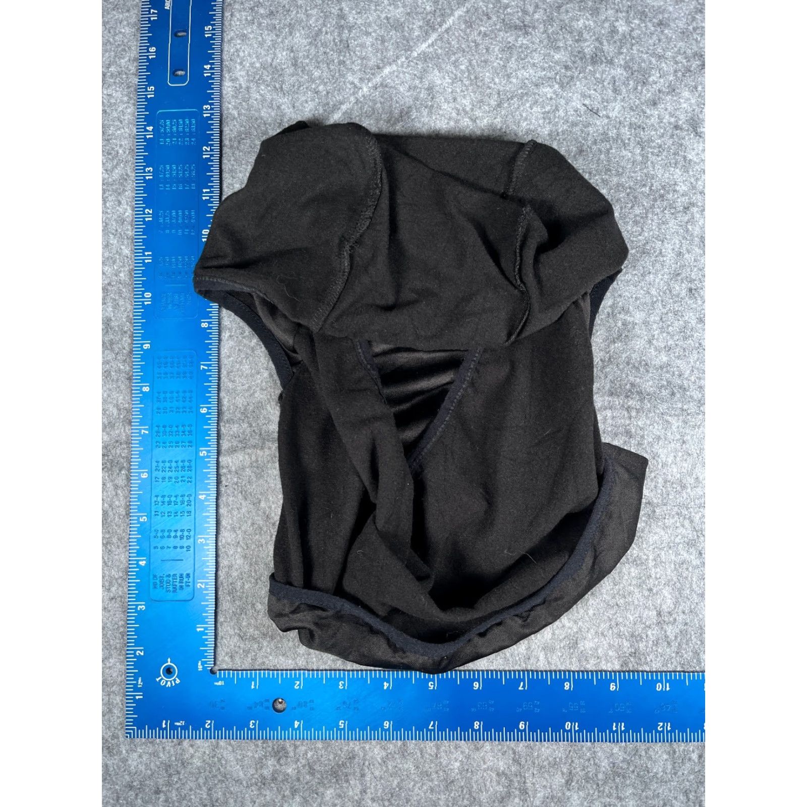 Vintage Swiss Tech Balaclava Face Neck Mask Adult One Size Black 100% Polyester Layering Size ONE SIZE - 7 Thumbnail