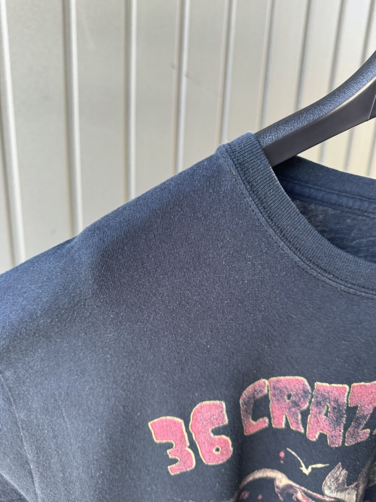 Band Tees × Vintage Crazy Fists 36 We GaveIt Hell Vintage tee Size US L / EU 52-54 / 3 - 9 Thumbnail