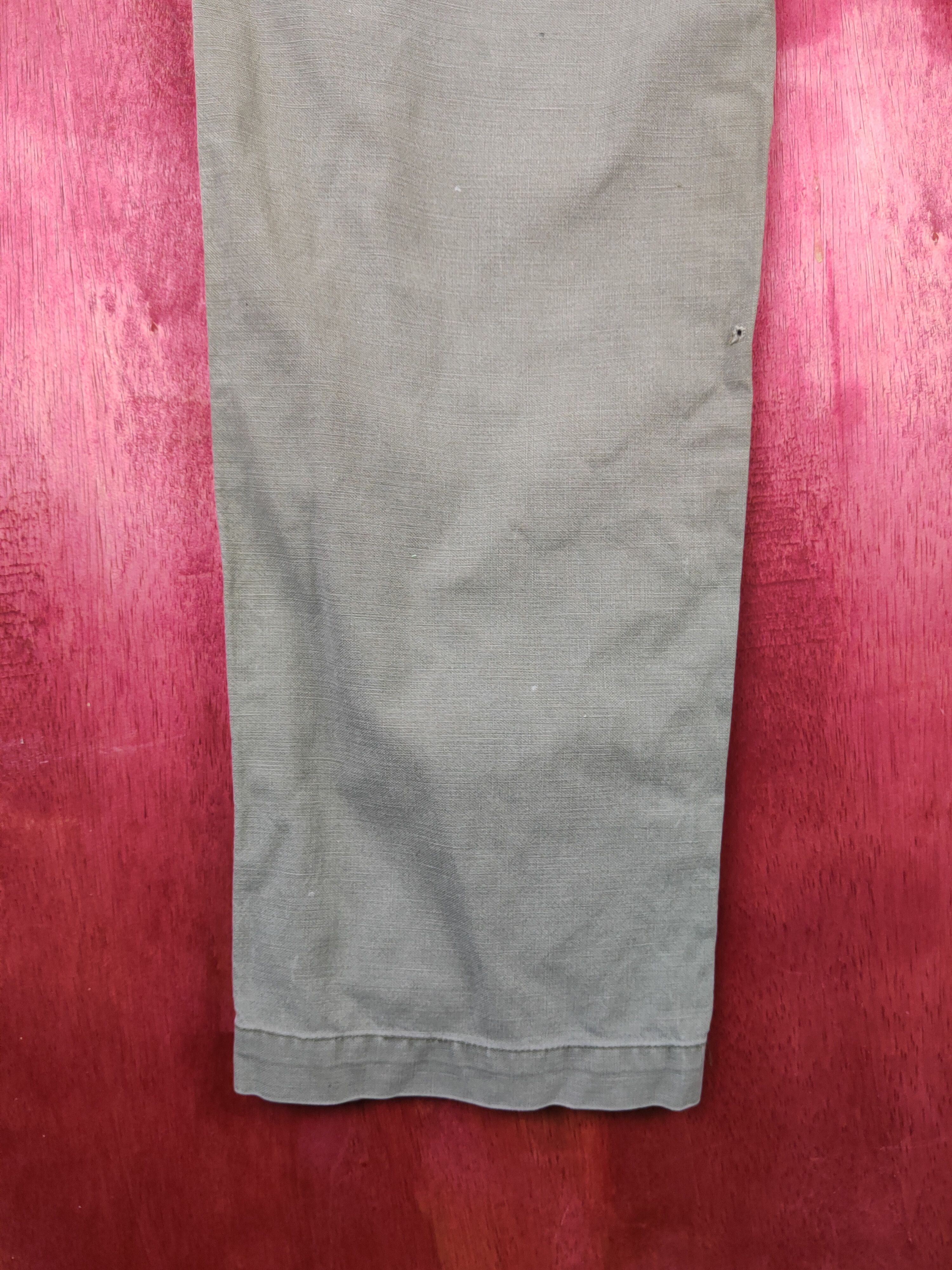 Japanese Brand Uniqlo Green Faded Multipocket Tactical Cargo Pants #S1344 Size US 34 / EU 50 - 14 Thumbnail