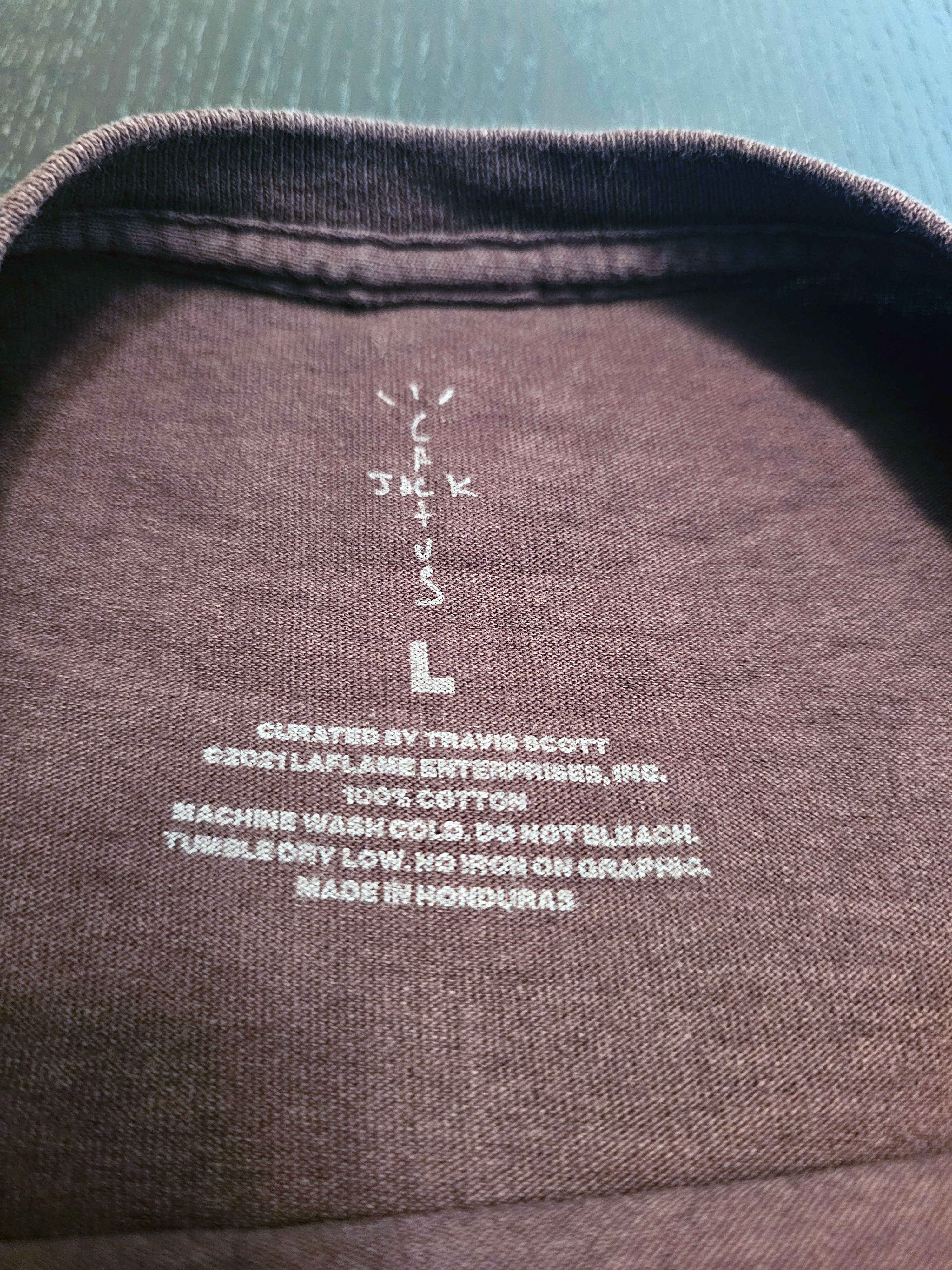 Travis Scott Travis Scott Cactus Jack Logo T-Shirt Size US L / EU 52-54 / 3 - 5 Thumbnail