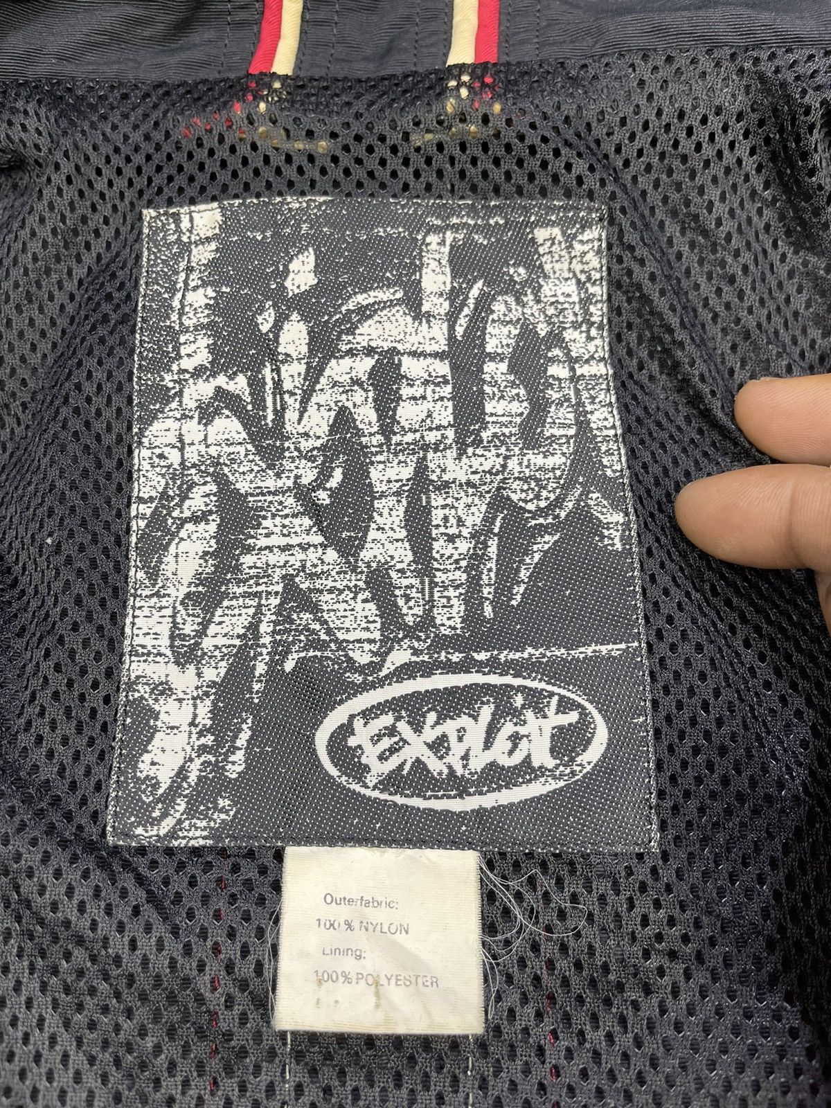 Japanese Brand Vintage Exploit Nazi Nylon Zipper Jackets Size US XL / EU 56 / 4 - 7 Thumbnail