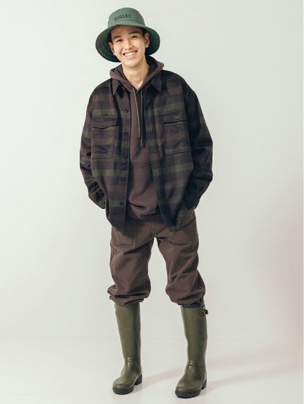 Aigle Aigle Oversized Warm Fleece Overshirt Jacket Size US S / EU 44-46 / 1 - 1 Thumbnail