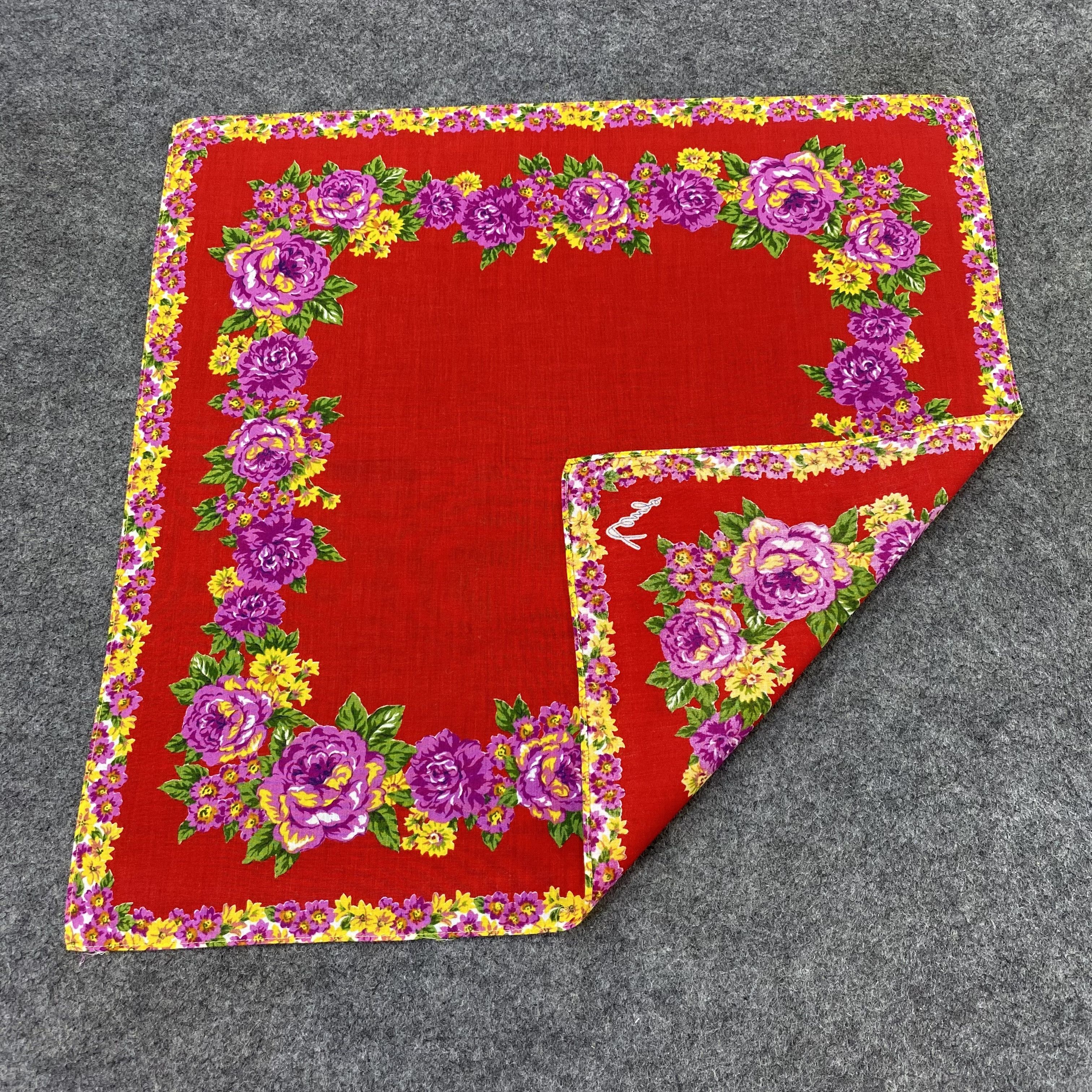 Kenzo Kenzo Handkerchief Neckerchief Bandana-B1932 Size ONE SIZE - 5 Thumbnail