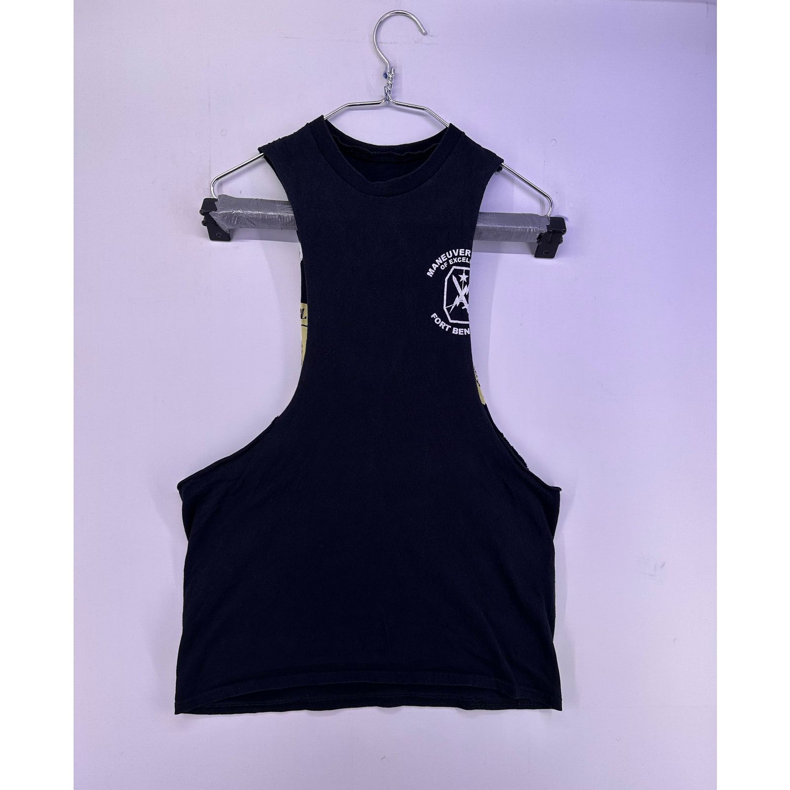 & Other Stories Grim Reaper 2nd Amendment Uzi Black Cut off Shirt Size M Size US M / EU 48-50 / 2 - 2 Thumbnail