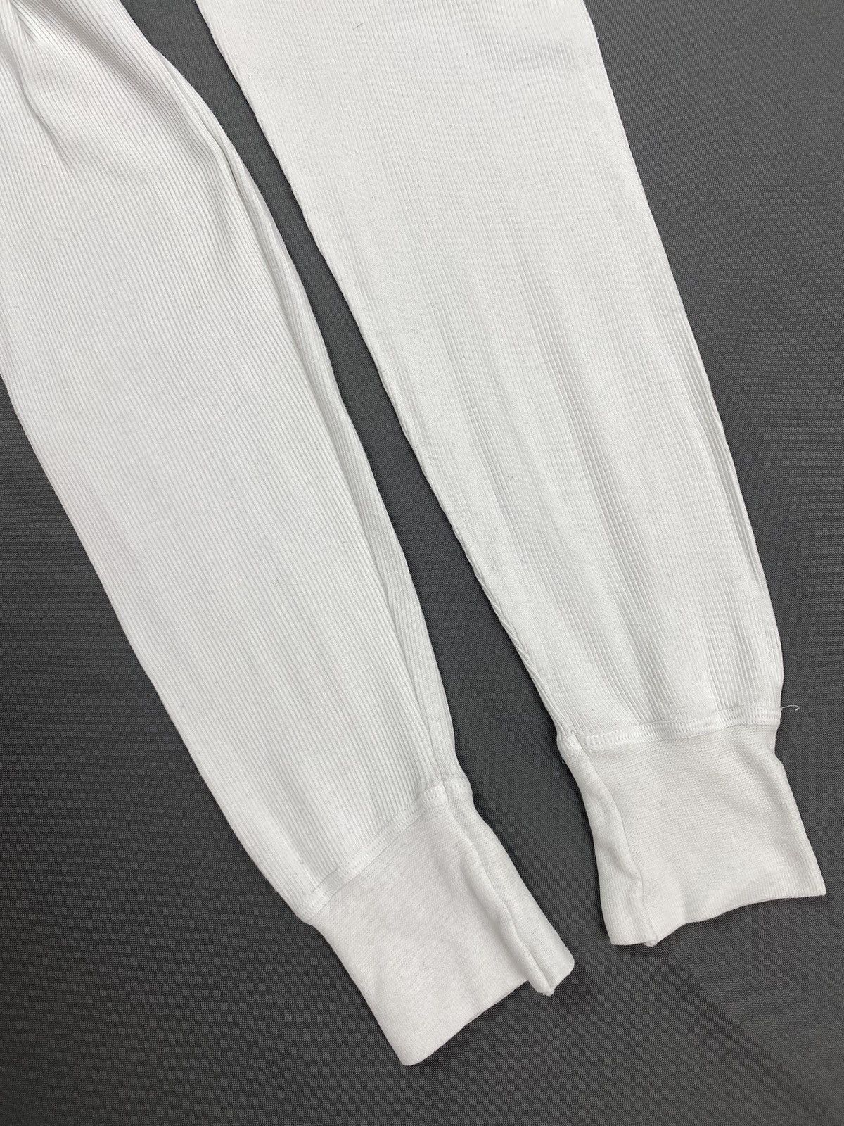 Vintage 1980’s Vintage Blank Ribbed Long Sleeve Thermal Shirt Size US L / EU 52-54 / 3 - 4 Thumbnail