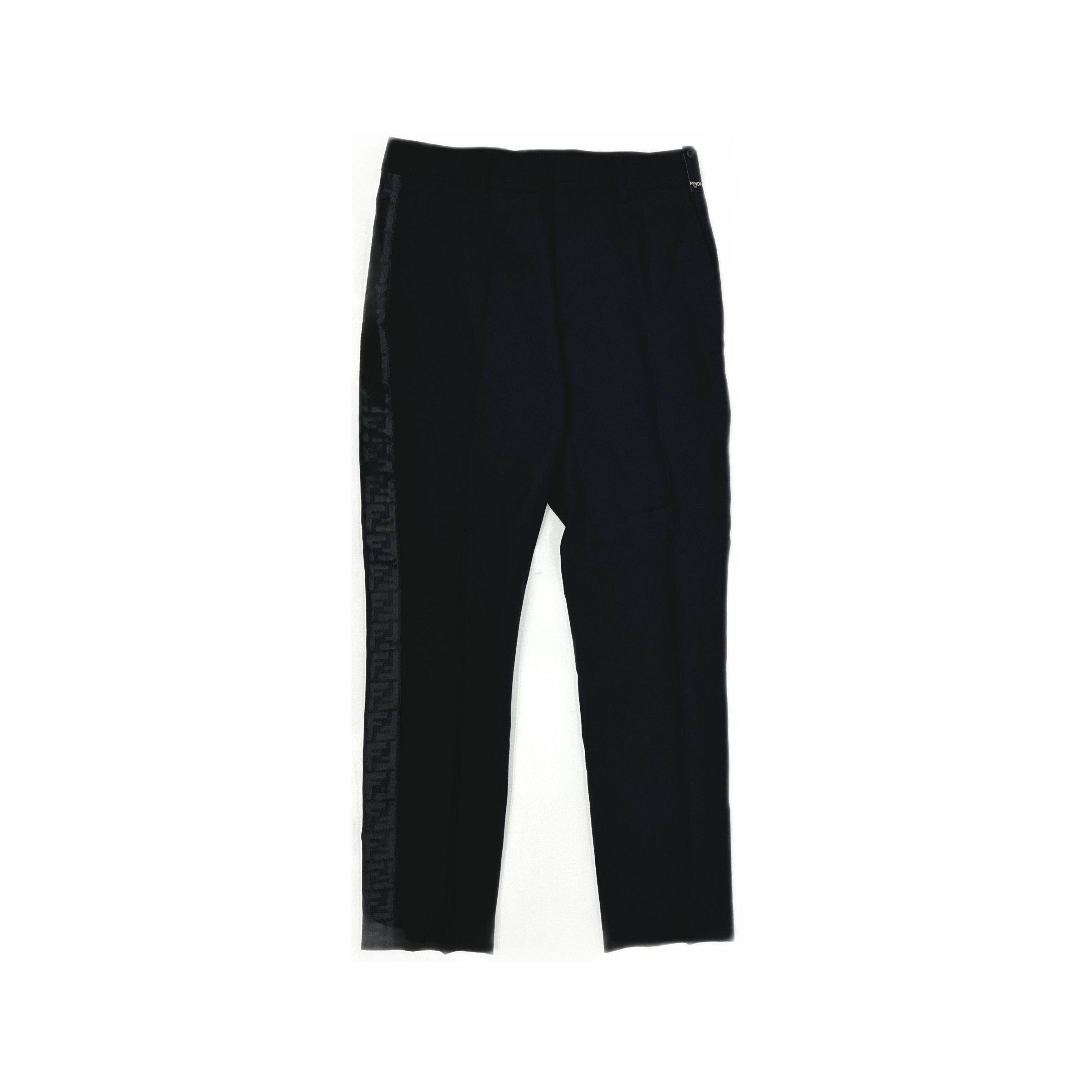 Fendi Fendi FF Logo Stripe Casual Pants Size 28 Size US 28 / EU 44 - 1 Thumbnail
