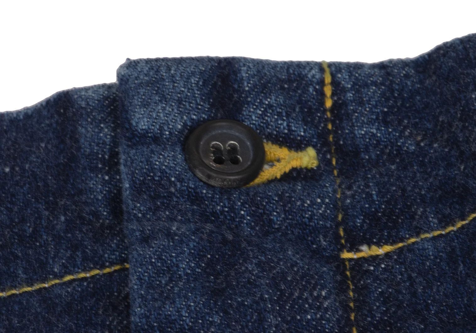 Yohji Yamamoto Yohji Yamamoto Three Stitch Tapered Denim Indigo M Size US 34 / EU 50 - 4 Thumbnail