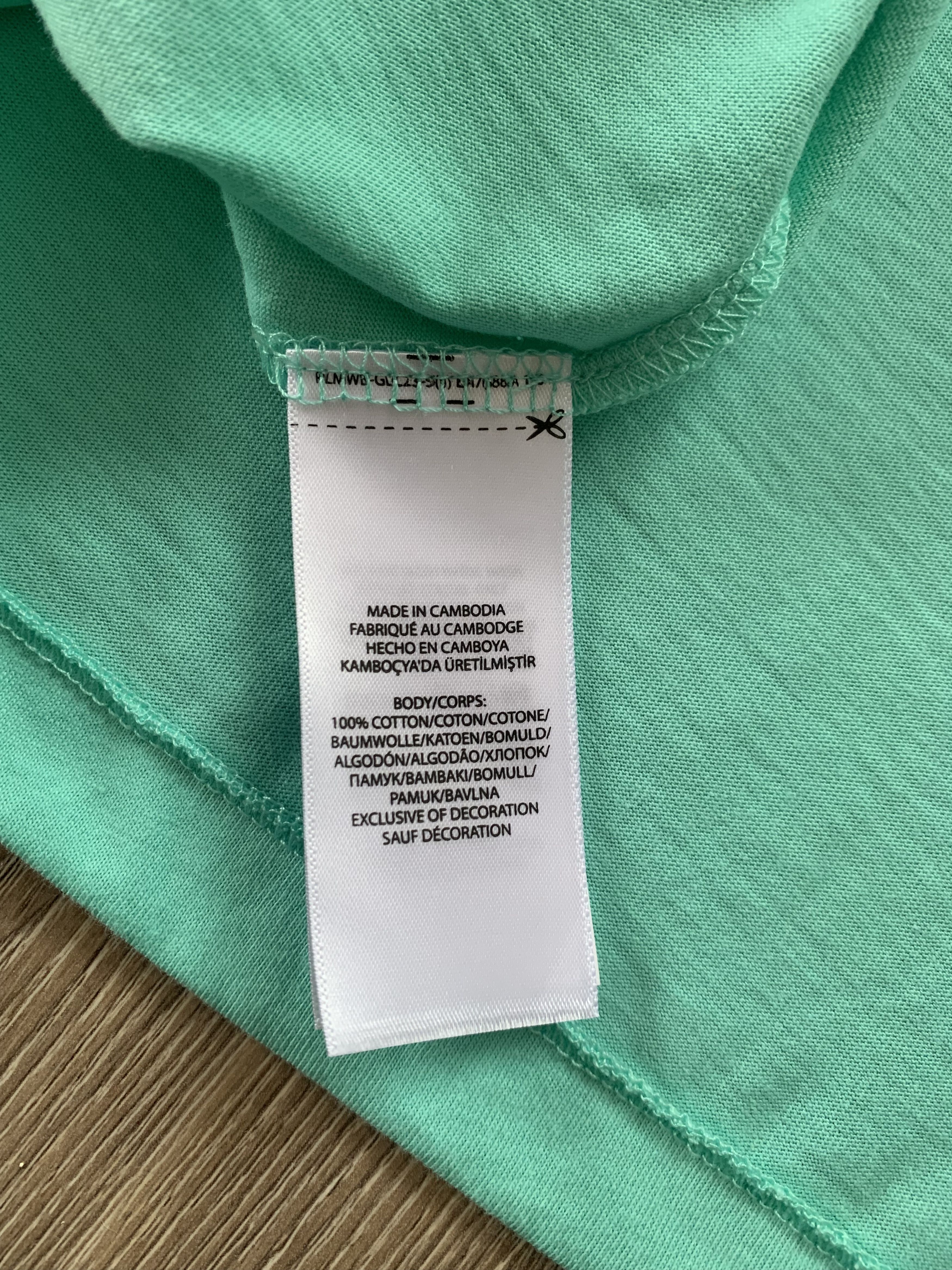 Polo Ralph Lauren Polo Ralph Lauren V-Neck Light Blue Cotton T-Shirt Size US XXL / EU 58 / 5 - 6 Thumbnail