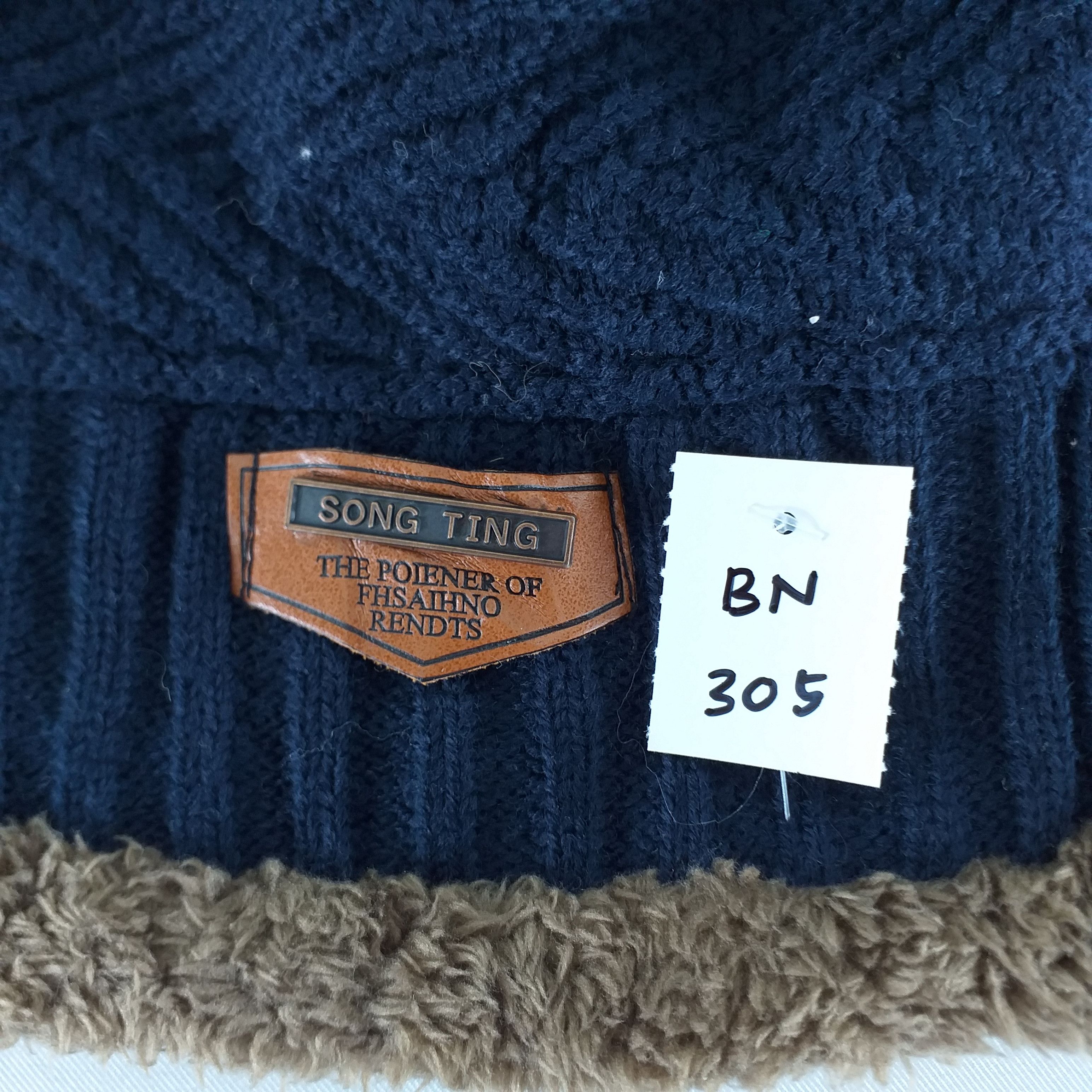 Japanese Brand Song Ting Nice Design Snow Cap Hat Beanie -BN305 Size ONE SIZE - 7 Thumbnail