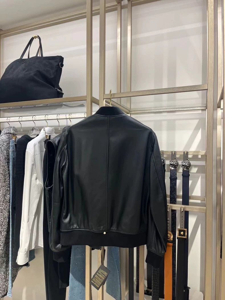 Versace Versace Men's lambskin leather jacket Size US M / EU 48-50 / 2 - 5 Thumbnail