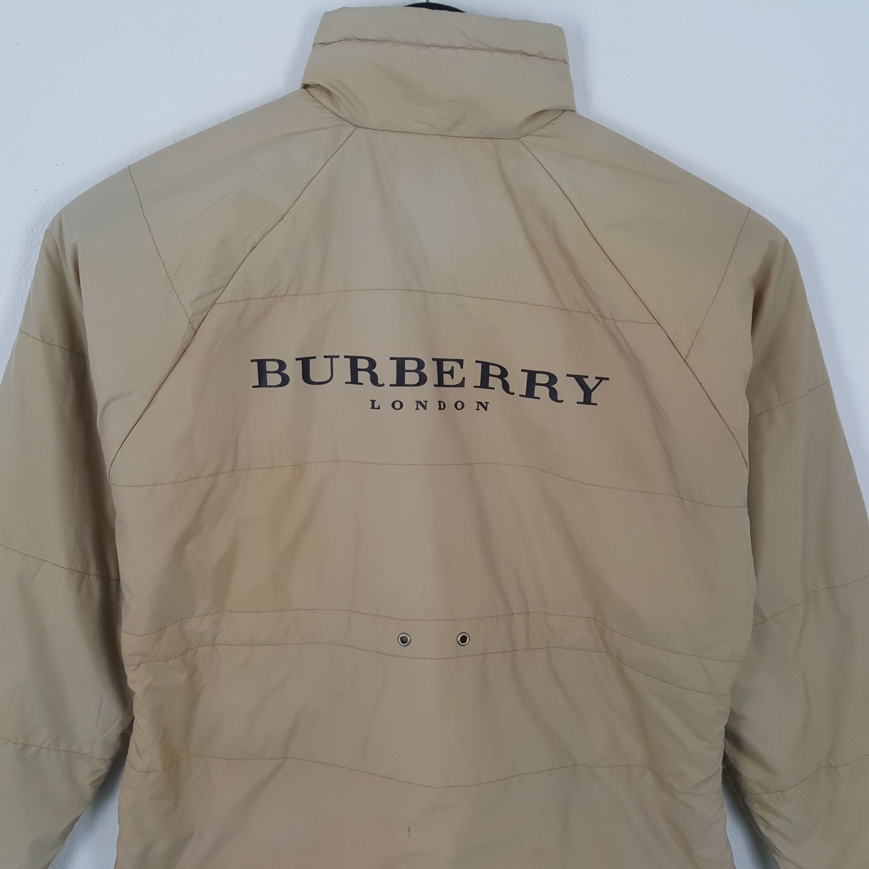 Burberry × Vintage BURBERRY LONDON Fashion Style Custom Art Jacket Size US M / EU 48-50 / 2 - 2 Thumbnail