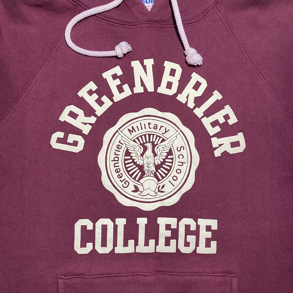 The Real McCoy's VINTAGE REAL McCOY’S GREENBRIER COLLEGE HOODIE PULLOVER Size US M / EU 48-50 / 2 - 6 Thumbnail