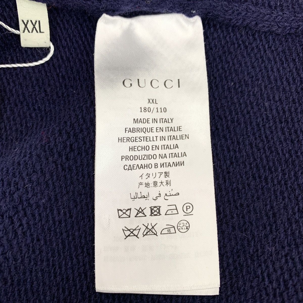 Gucci Gucci x Pokémon Navy Coral Snake Wool Knit Sweater K26WX Size US XXL / EU 58 / 5 - 7 Thumbnail