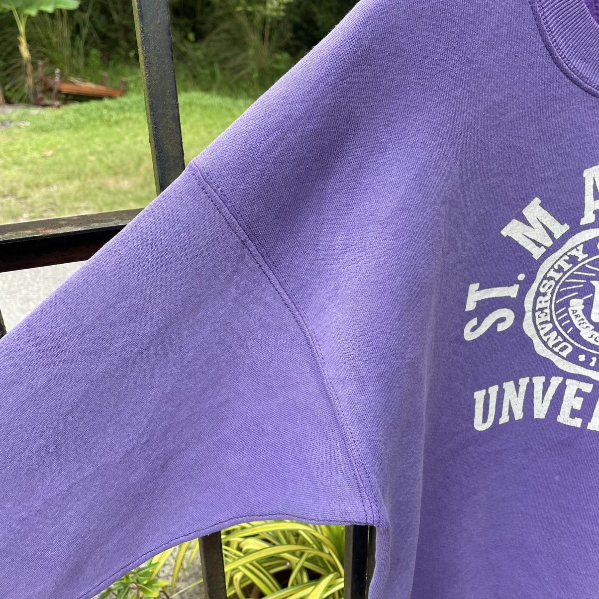 Vintage 🔥Vintage 80s St Marten University Big Logo Sweatshirts Size US M / EU 48-50 / 2 - 7 Thumbnail