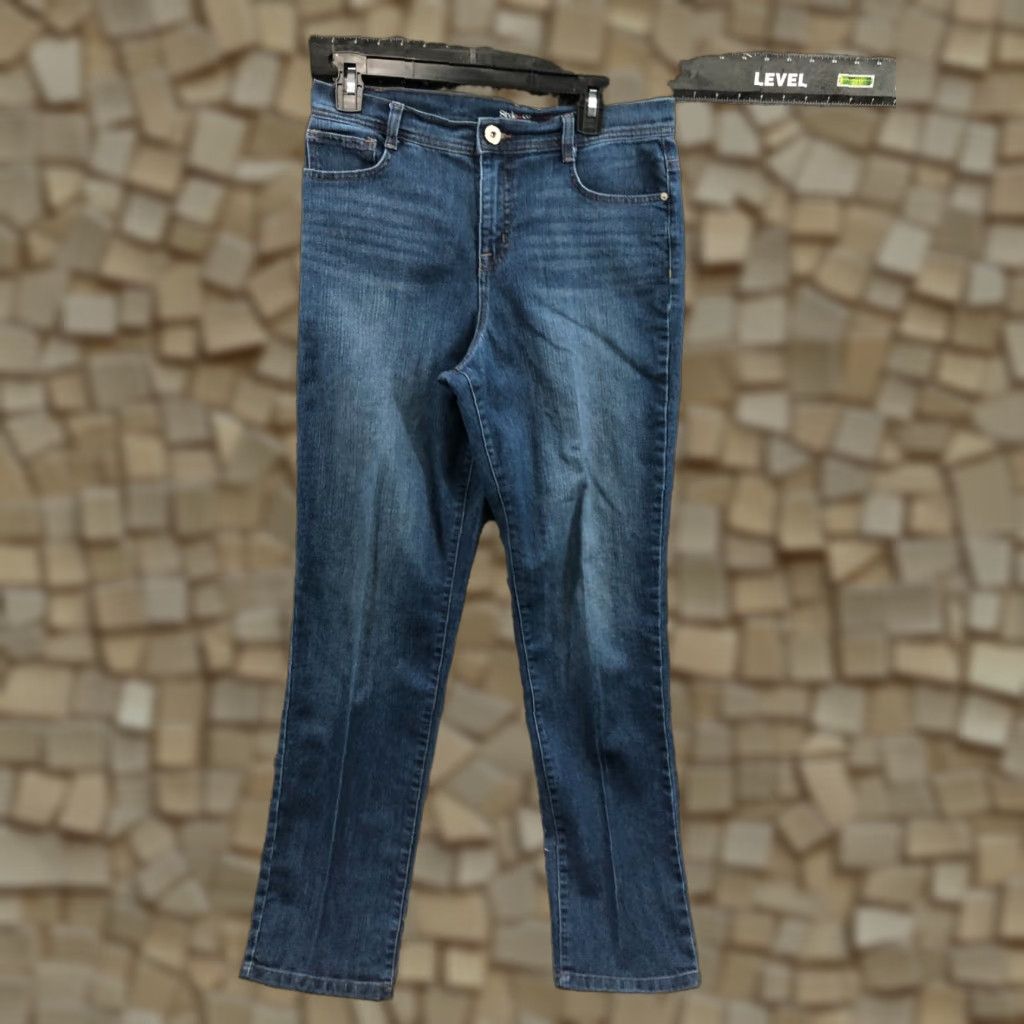 Vintage Style & Co Slim Leg Jeans Size 10 Womens Medium Wash Blue Jeans Slim Straight 5-Pocket Den​im - Style&Co. Size 32" / US 10 / IT 46 - 1 Thumbnail